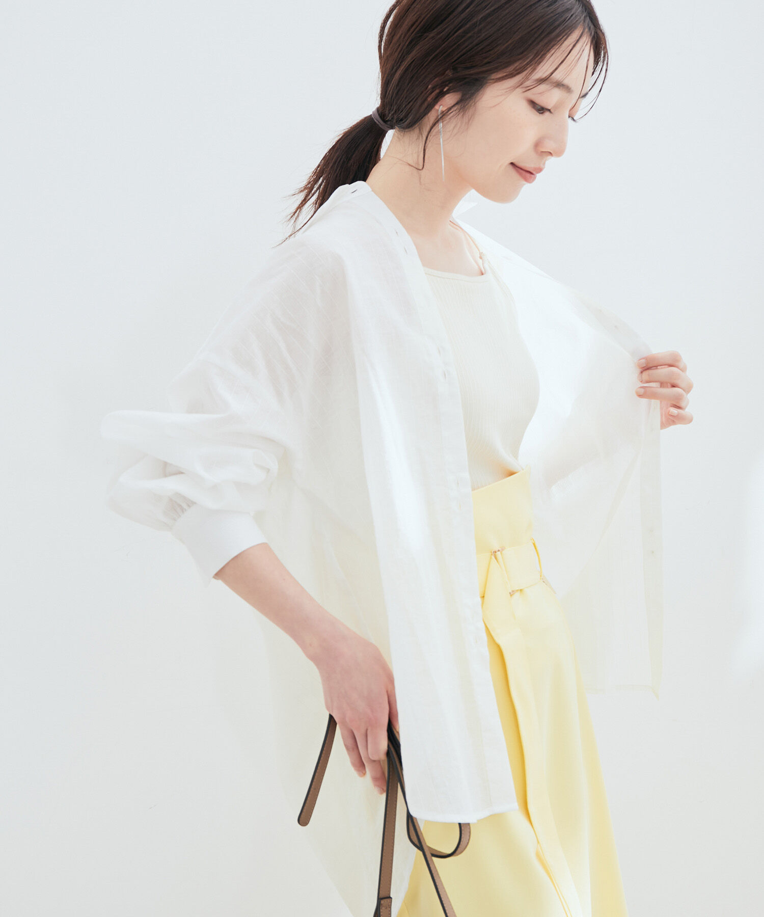 VIS「シアーストライプシャツ」|シャツ・ブラウス|