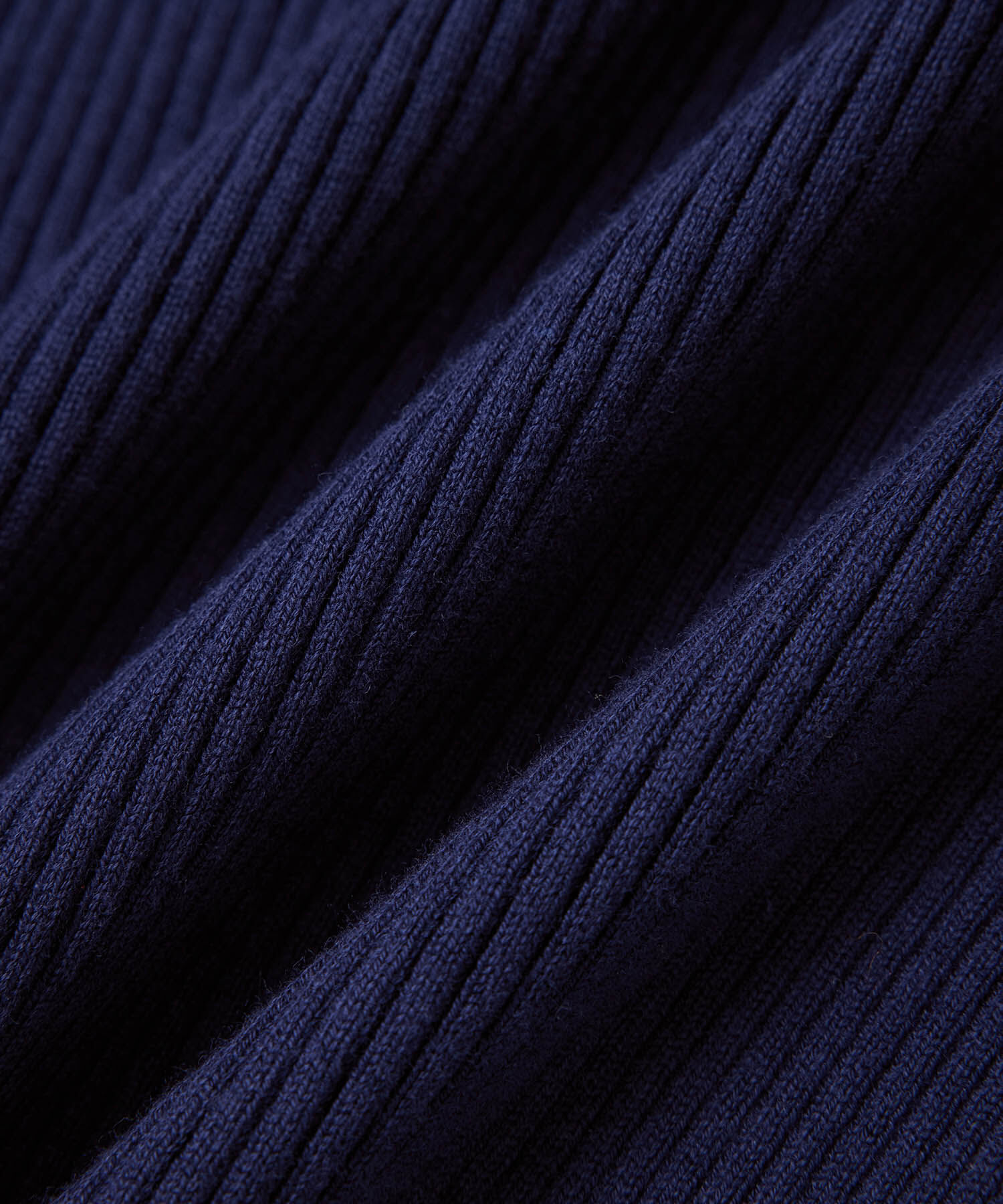 VIS「【洗える】5分袖スクエアネックリブニット」|ニット・セーター|