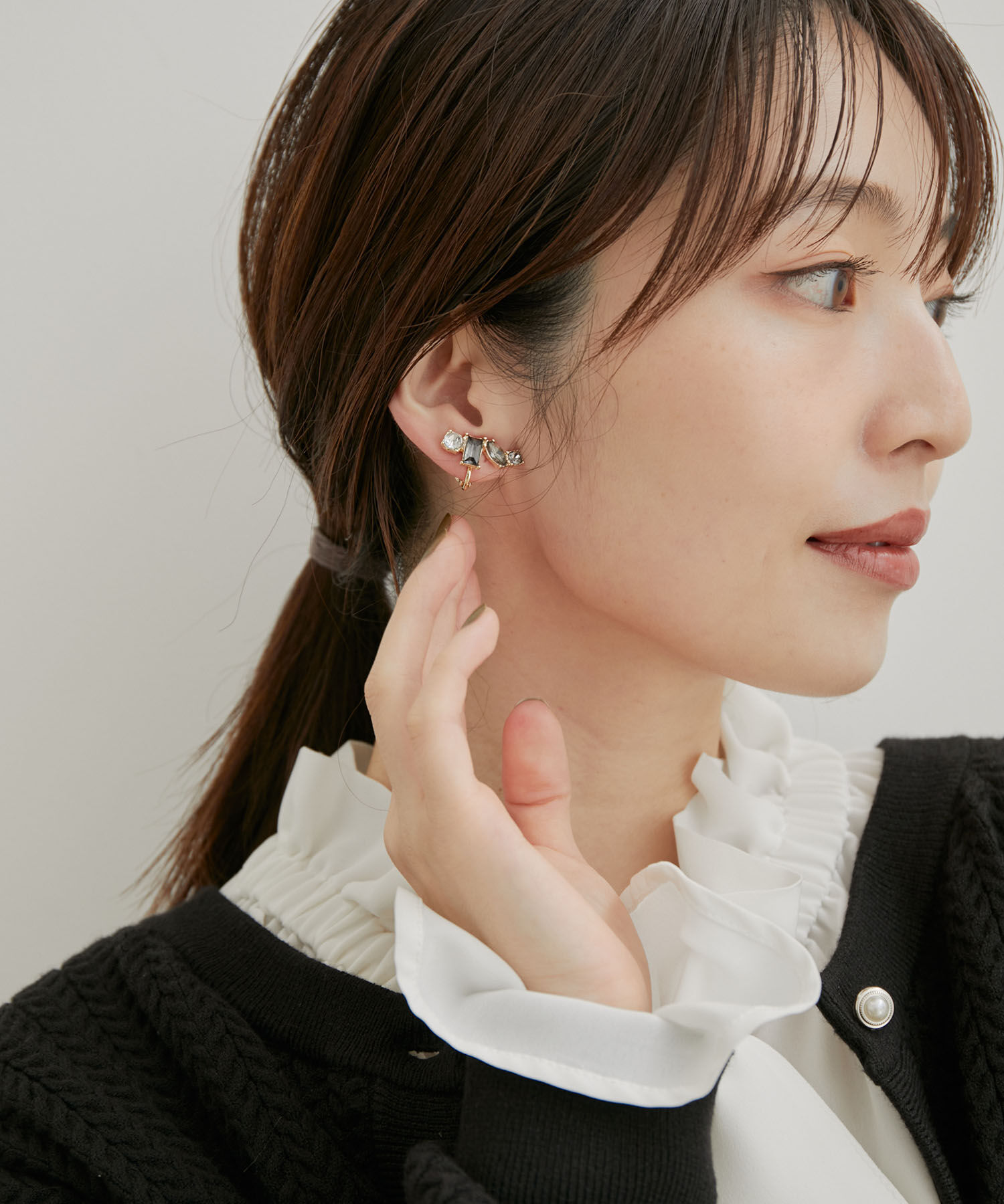 VIS「カラービジュークリップイヤリング」|イヤリング|