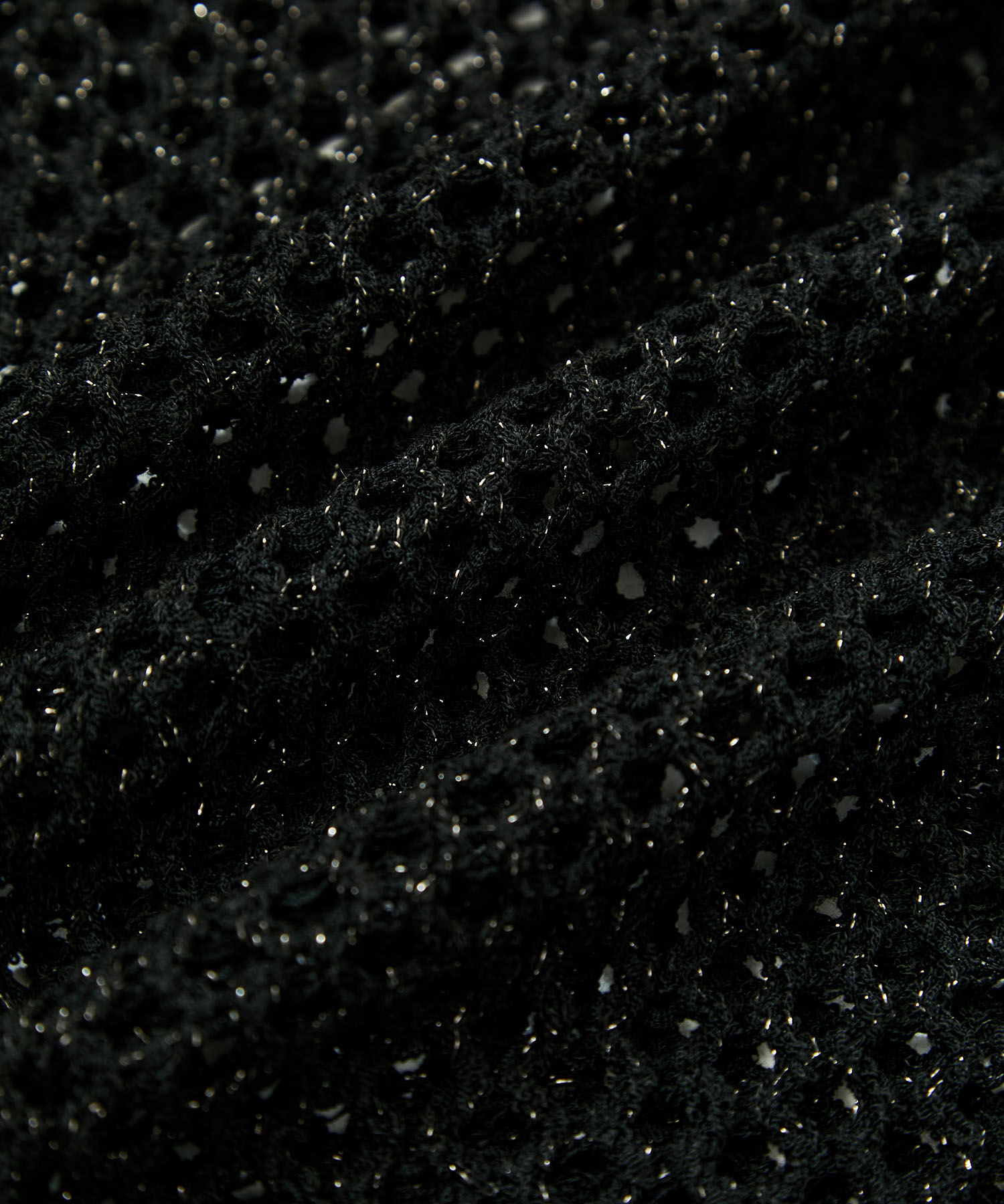 VIS「【前後2WAY】ラメメッシュニットべスト」|ベスト・ジレ|