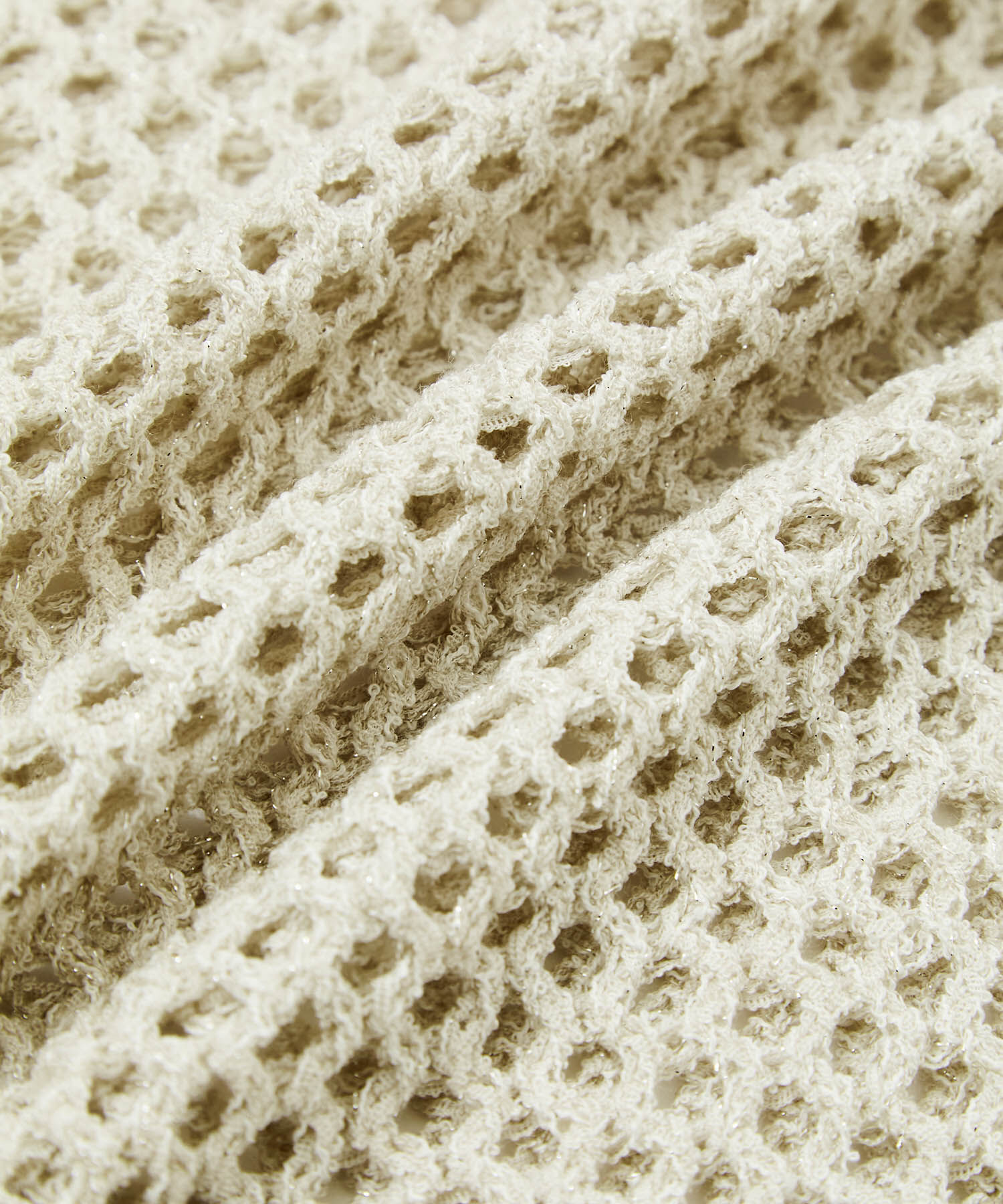 VIS「【前後2WAY】ラメメッシュニットべスト」|ベスト・ジレ|