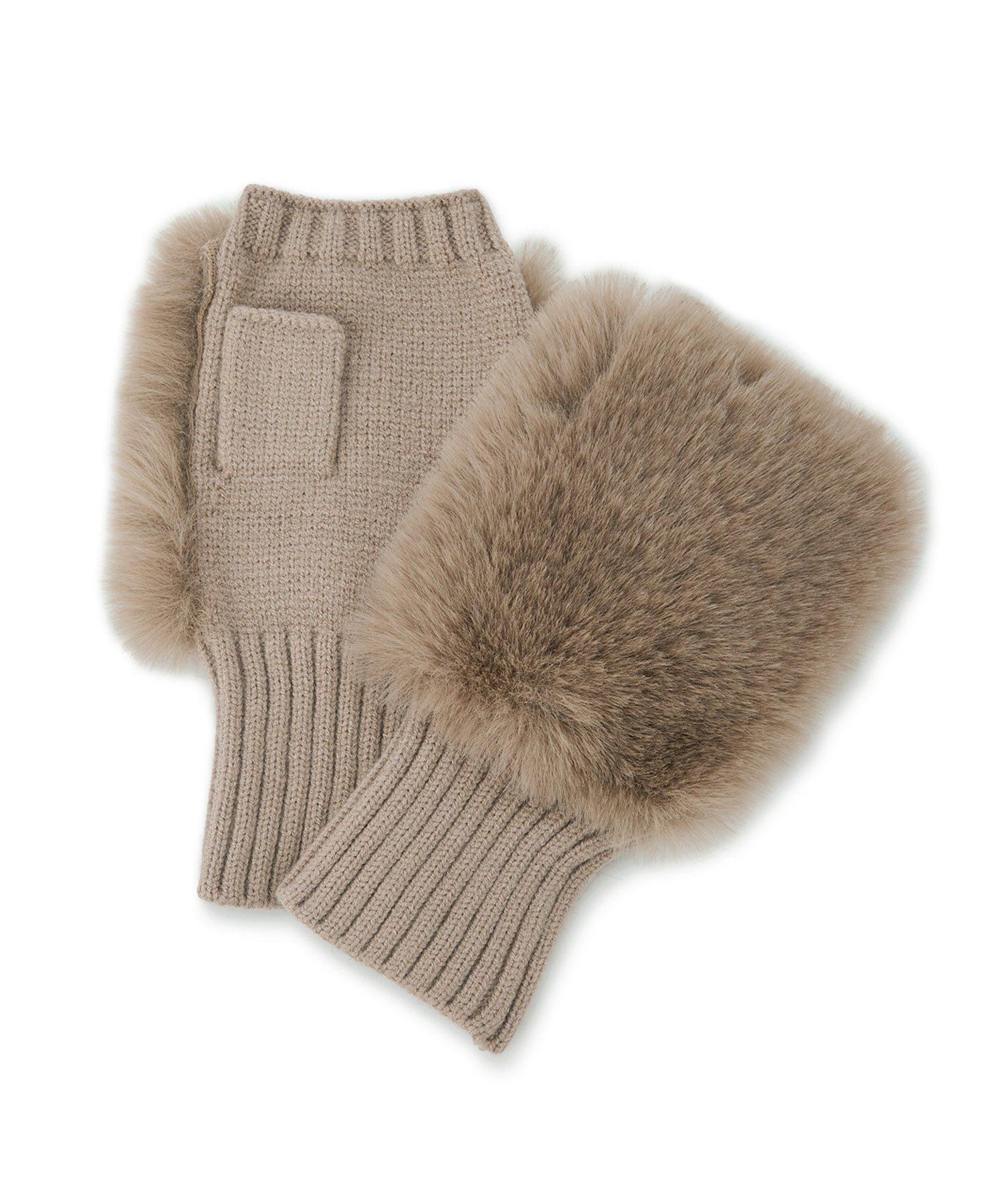 VIS「フィンガーレスファーアームウォーマー」|手袋|