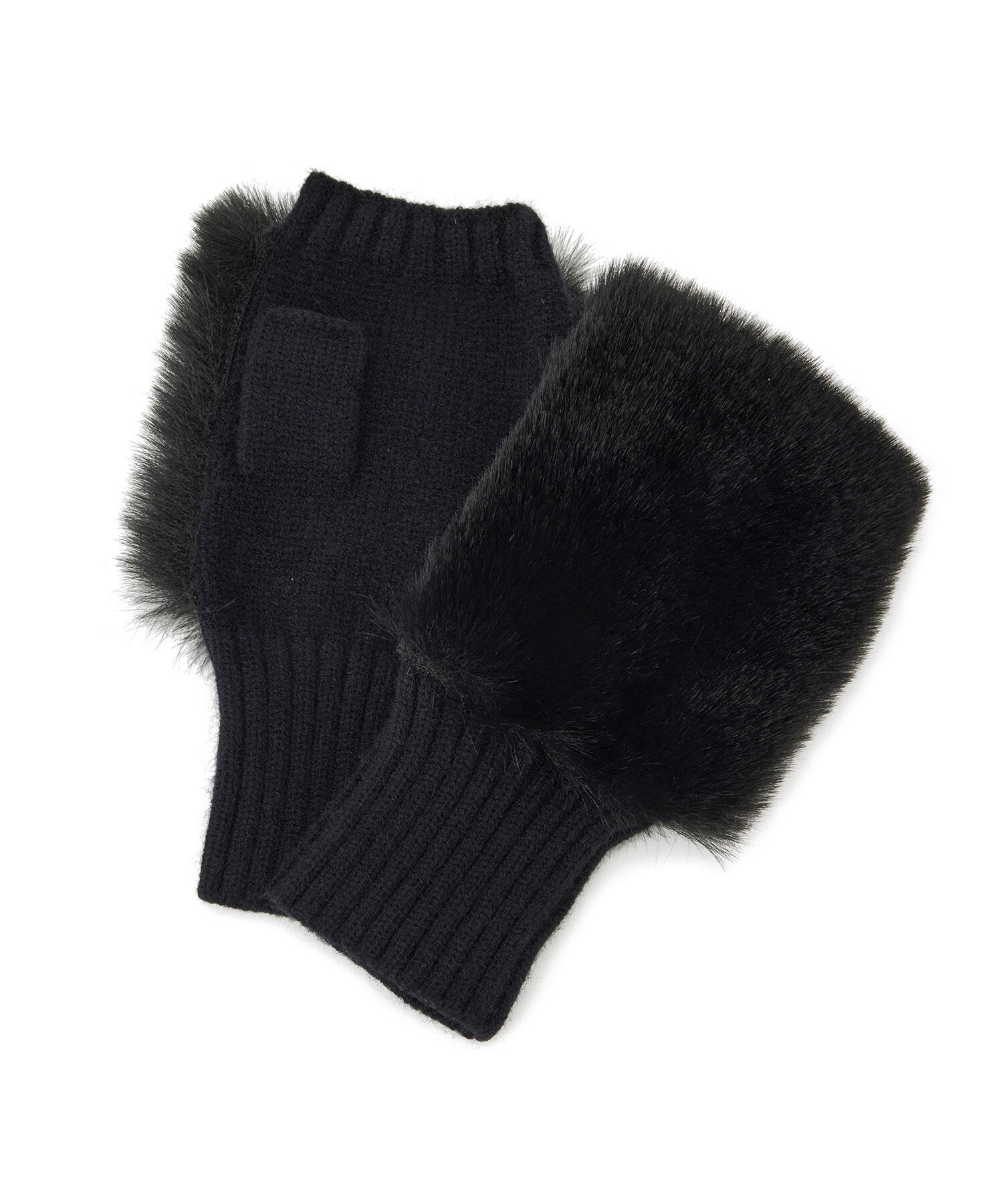 VIS「フィンガーレスファーアームウォーマー」|手袋|