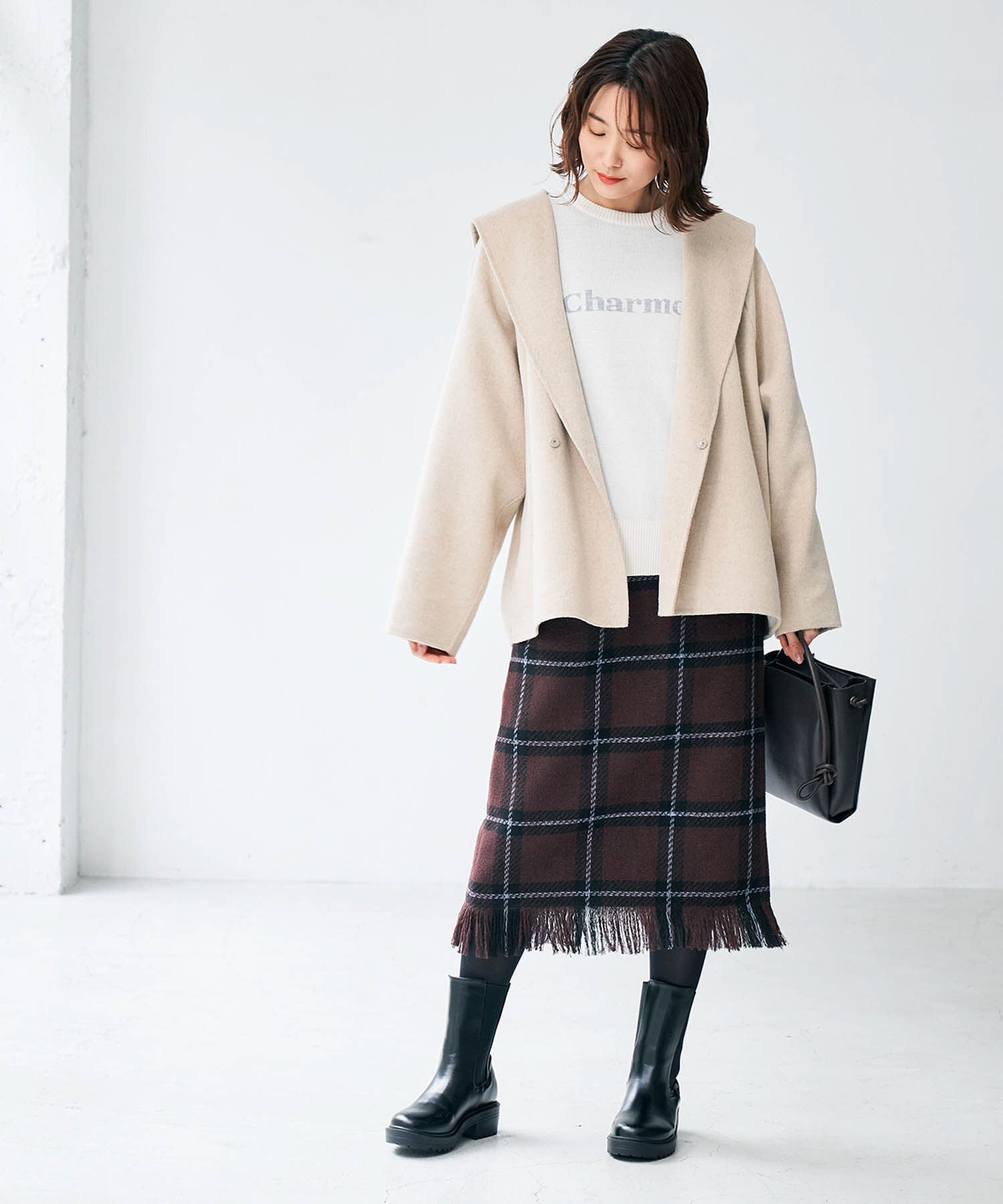 Rope&rsquo;Picnic「セーラーカラーショートコート」|その他|