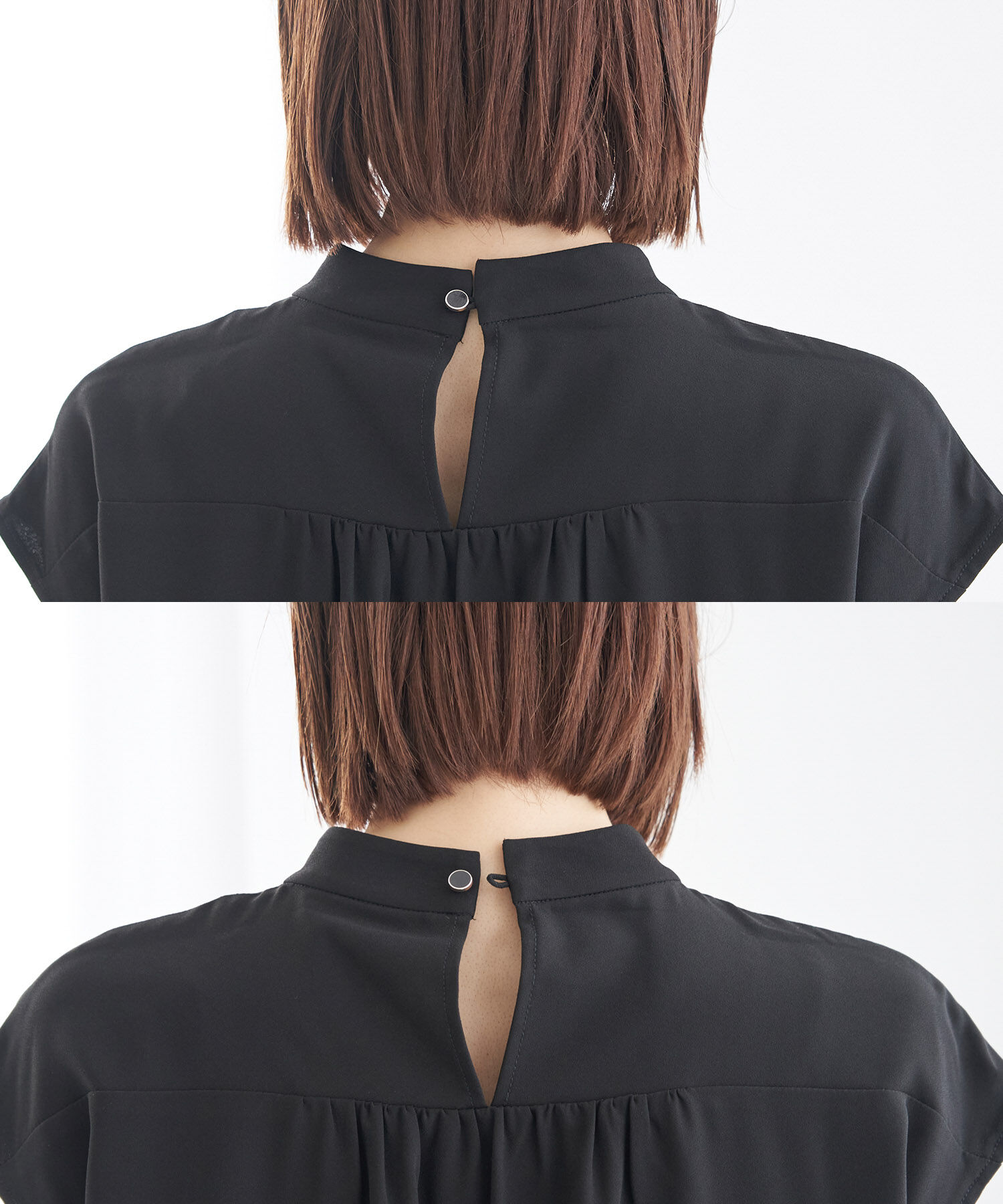 Rope&rsquo;Picnic「【WEB限定カラー:モカ,クリーム】2WAY/ボウタイフレンチスリーブブラウス」|シャツ・ブラウス|