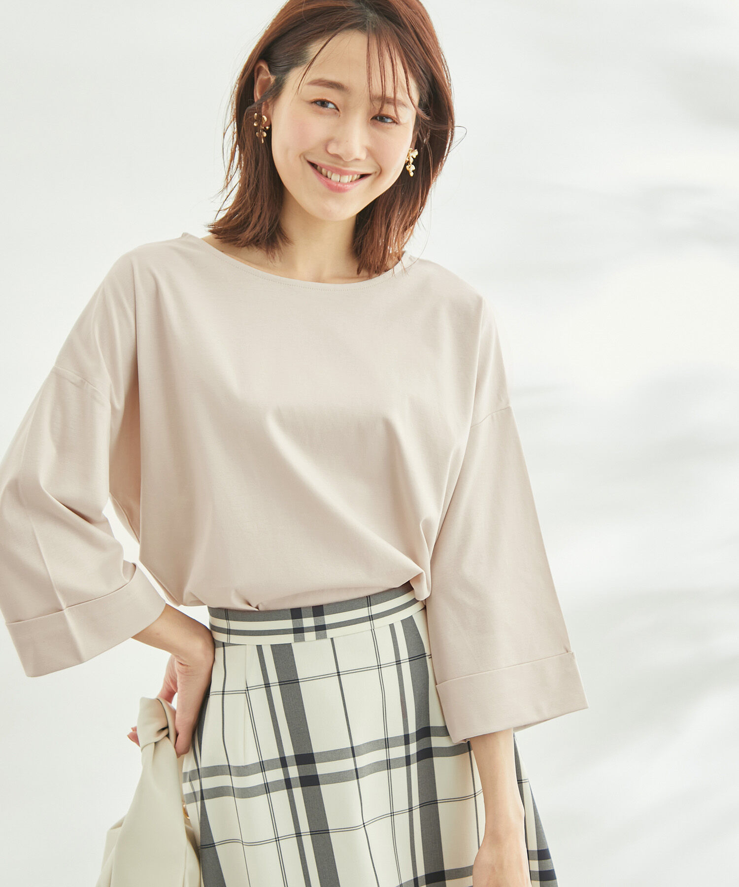 Rope&rsquo;Picnic「60シルケットカットトップス 」|Tシャツ・カットソー|