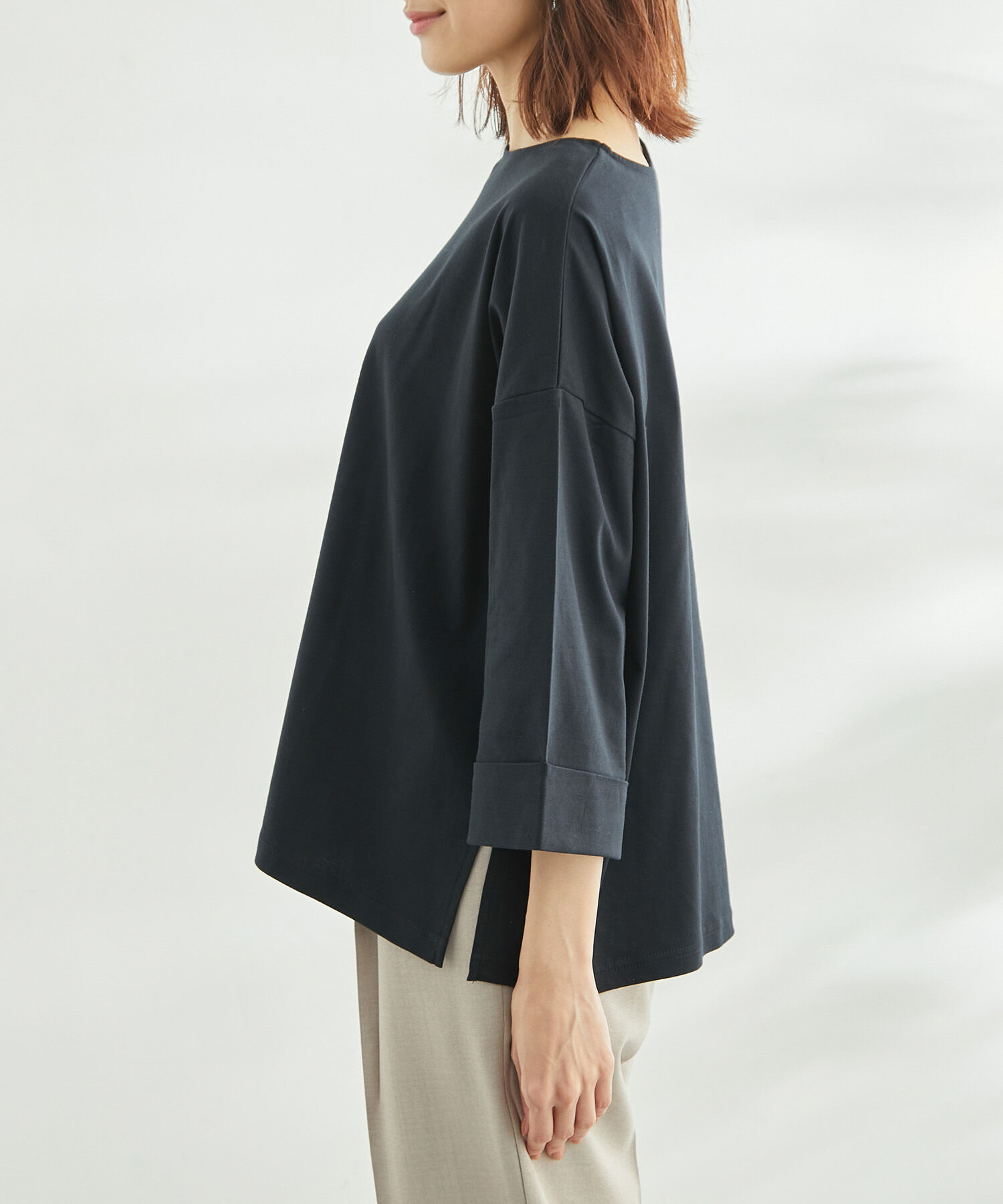 Rope&rsquo;Picnic「60シルケットカットトップス 」|Tシャツ・カットソー|