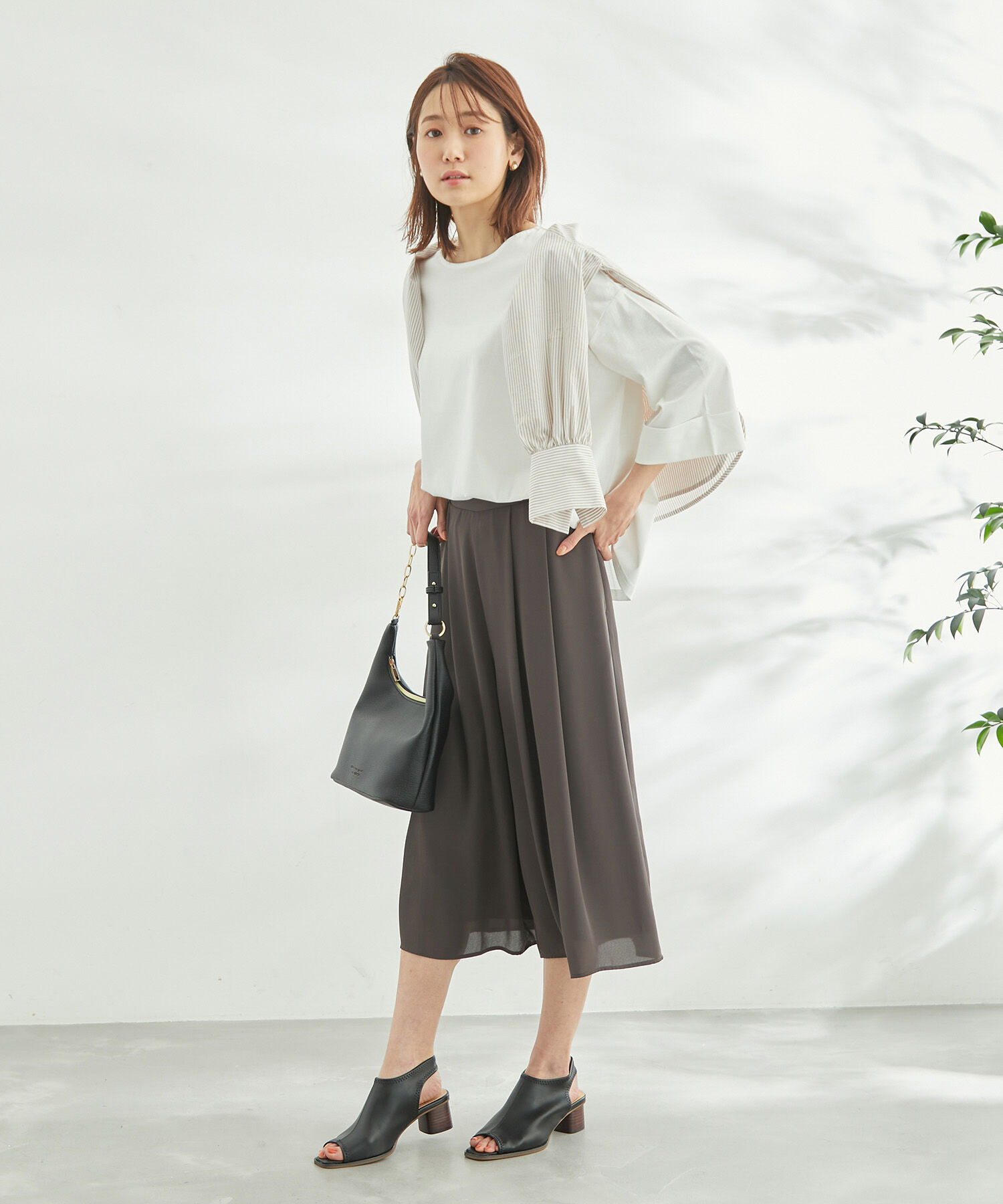 Rope&rsquo;Picnic「60シルケットカットトップス 」|Tシャツ・カットソー|