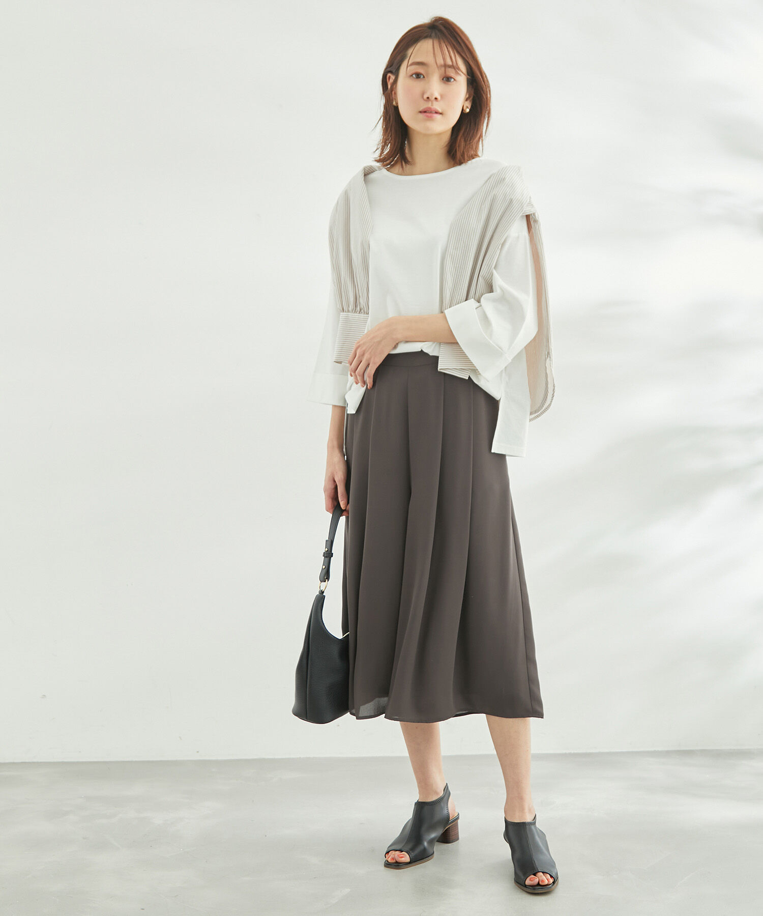 Rope&rsquo;Picnic「60シルケットカットトップス 」|Tシャツ・カットソー|