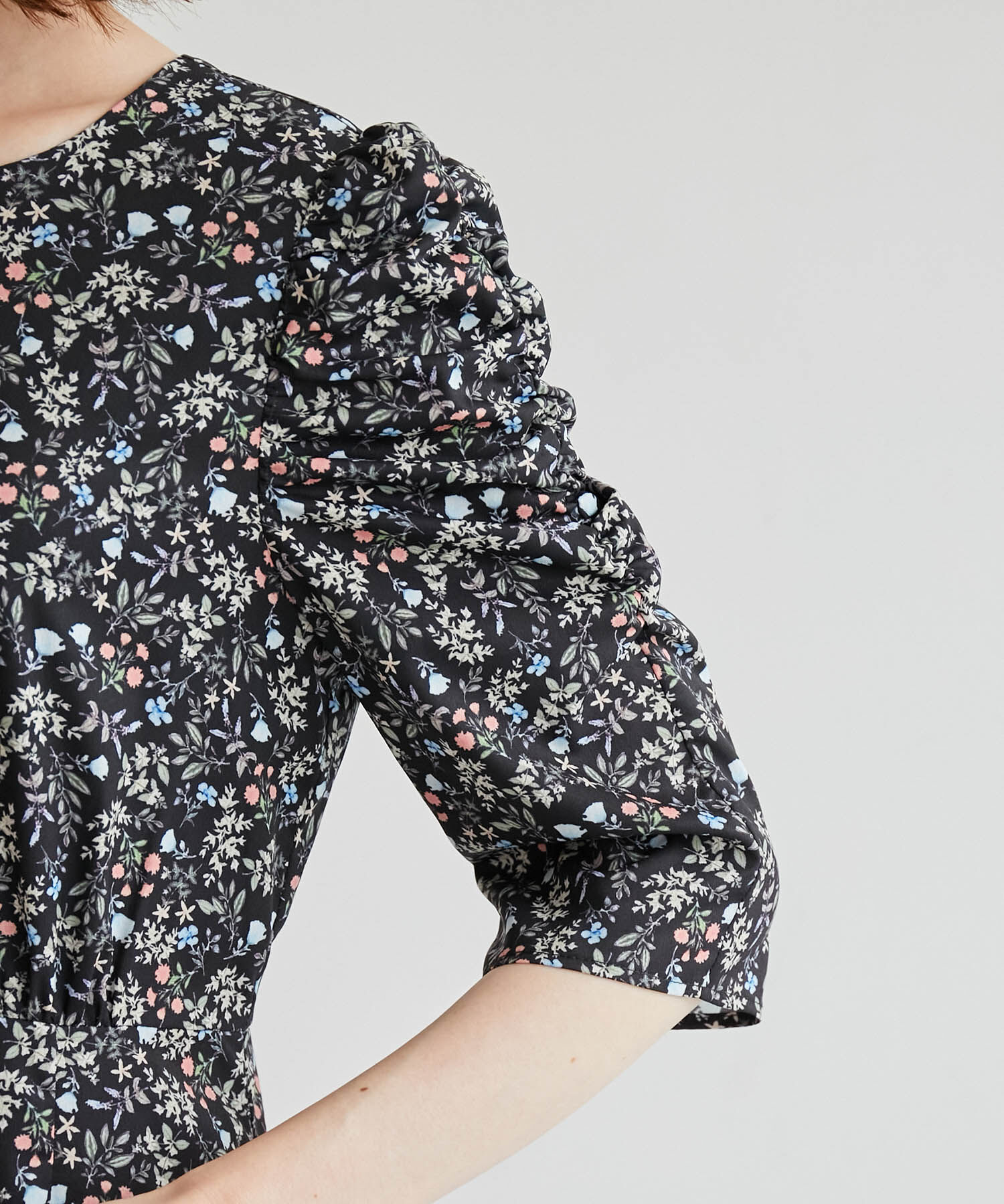 Rope&rsquo;Picnic「リンクコーデ/花柄ワンピース」|ワンピース|