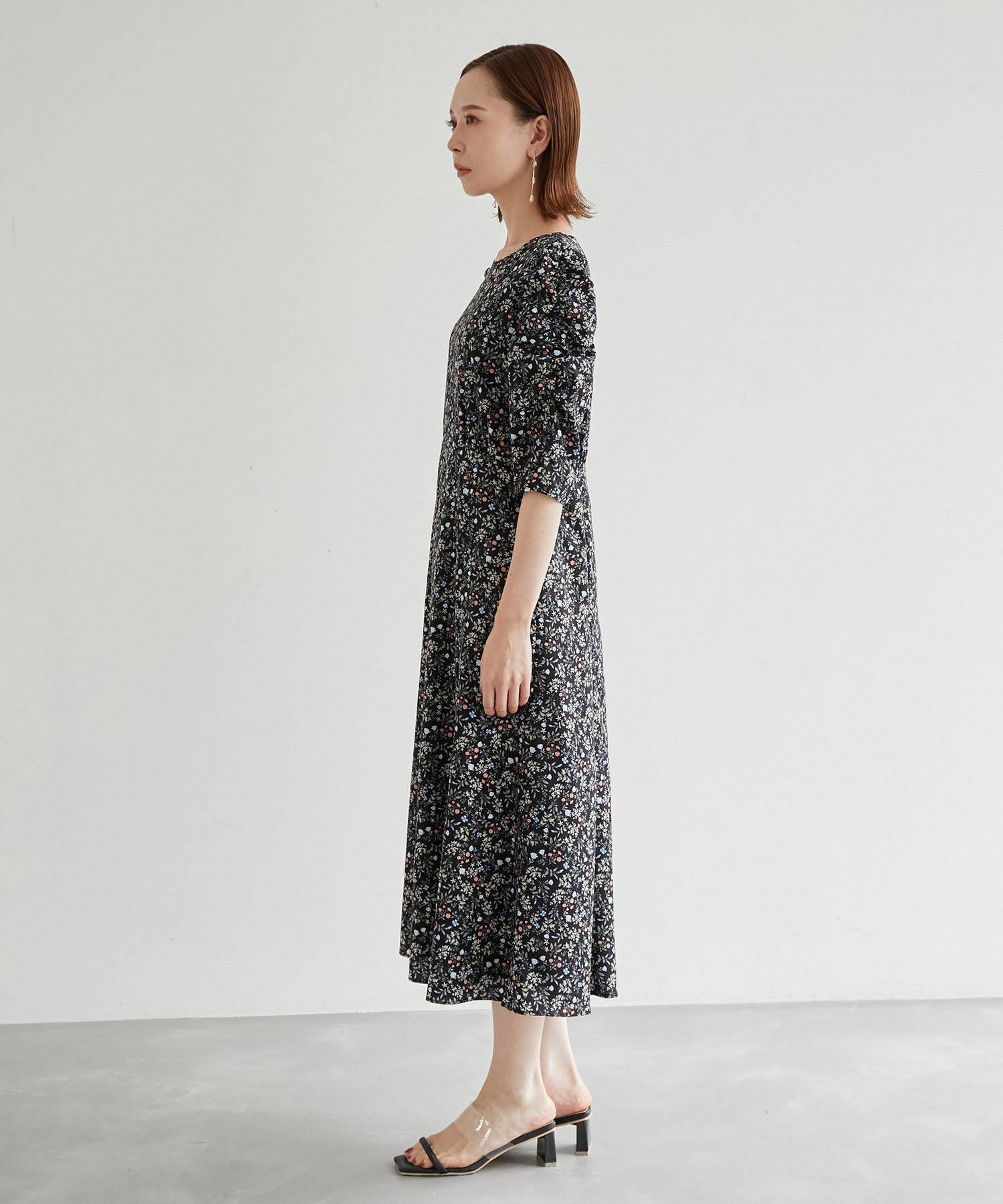 Rope&rsquo;Picnic「リンクコーデ/花柄ワンピース」|ワンピース|