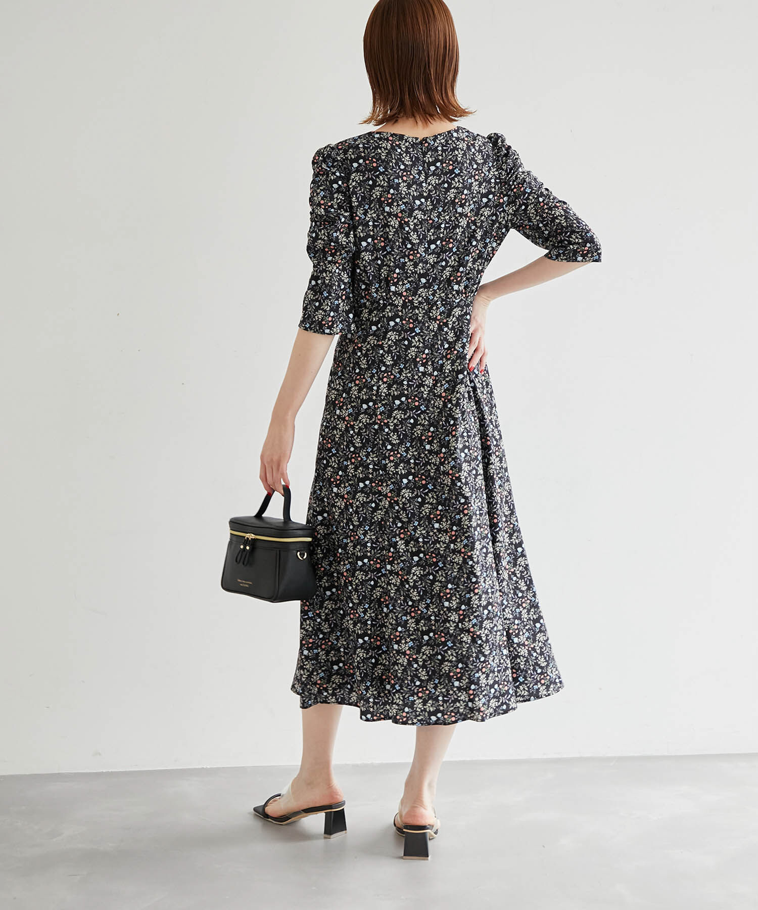 Rope&rsquo;Picnic「リンクコーデ/花柄ワンピース」|ワンピース|