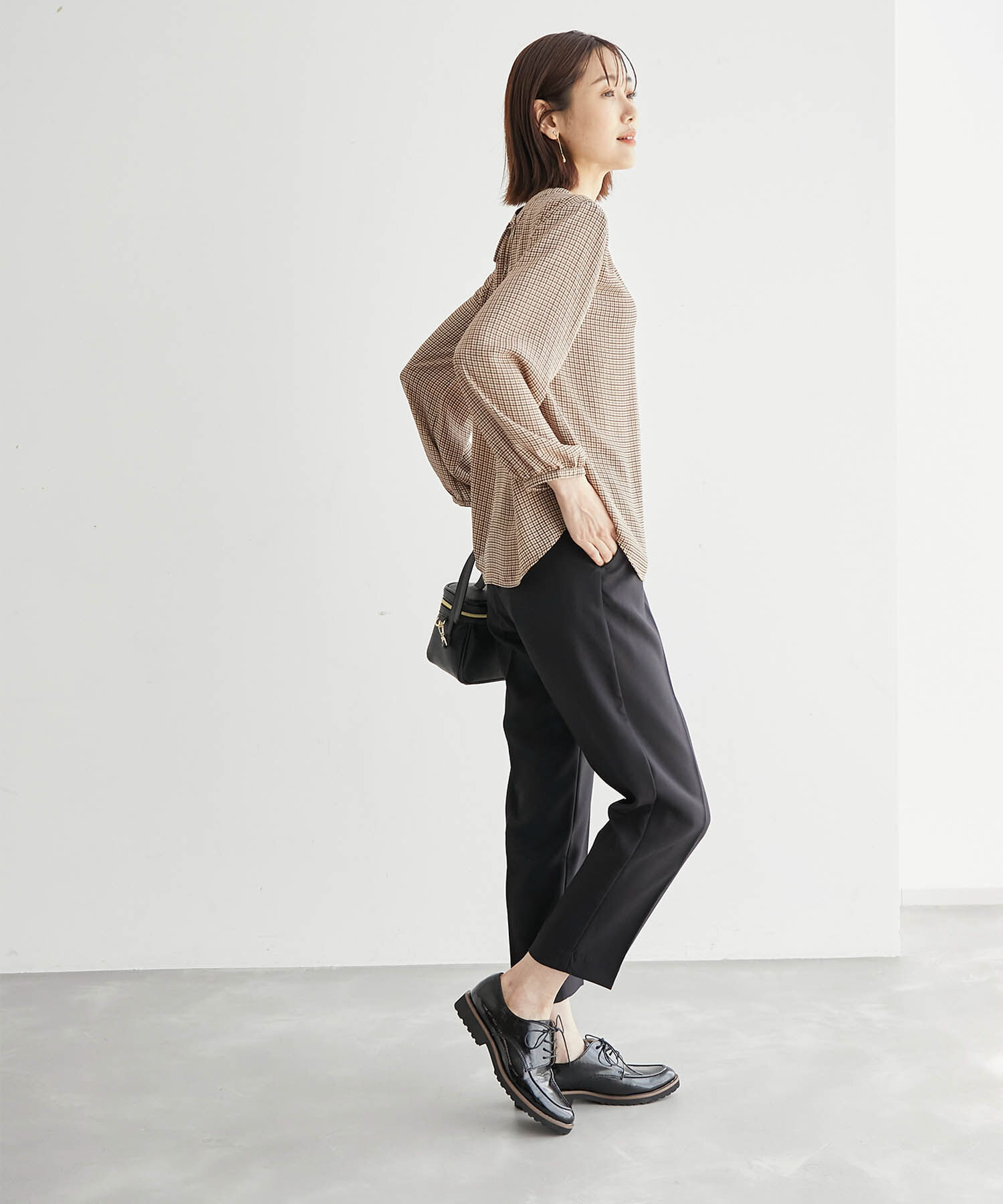 Rope&rsquo;Picnic「2WAY/スタンドブラウス/新色追加」|シャツ・ブラウス|