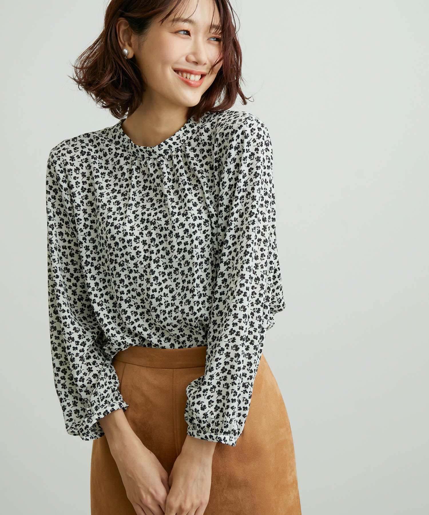 Rope&rsquo;Picnic「2WAY/スタンドブラウス/新色追加」|シャツ・ブラウス|