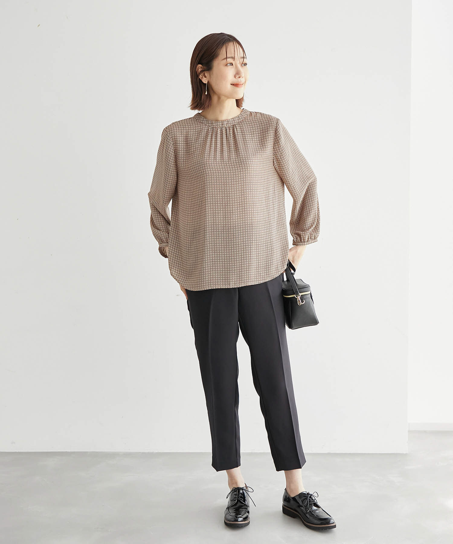 Rope&rsquo;Picnic「2WAY/スタンドブラウス/新色追加」|シャツ・ブラウス|