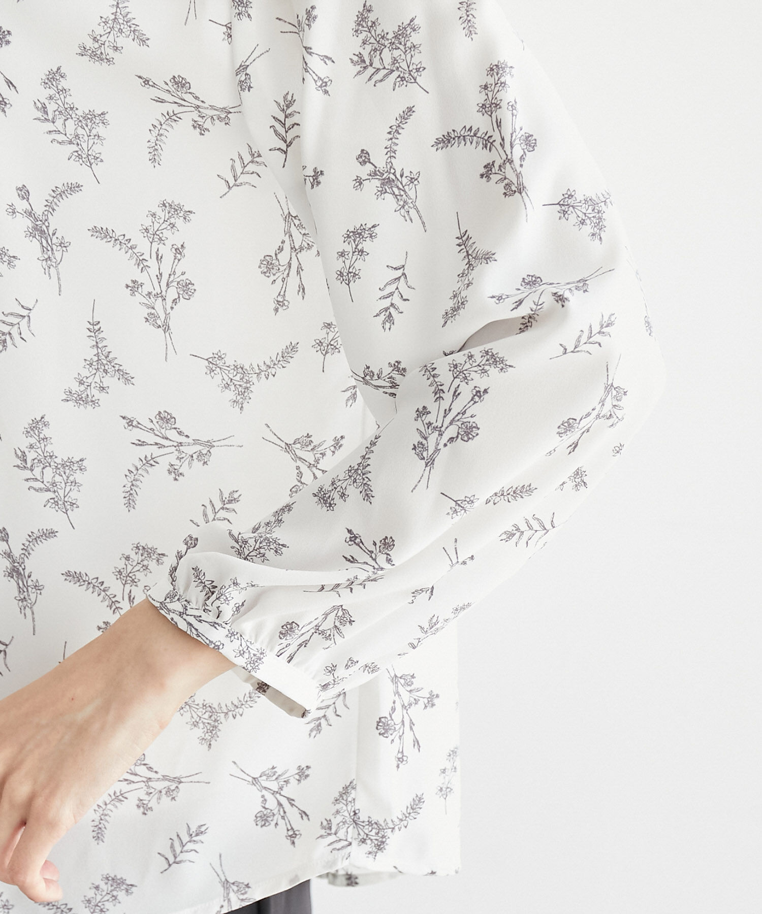 Rope&rsquo;Picnic「2WAY/スタンドブラウス/新色追加」|シャツ・ブラウス|