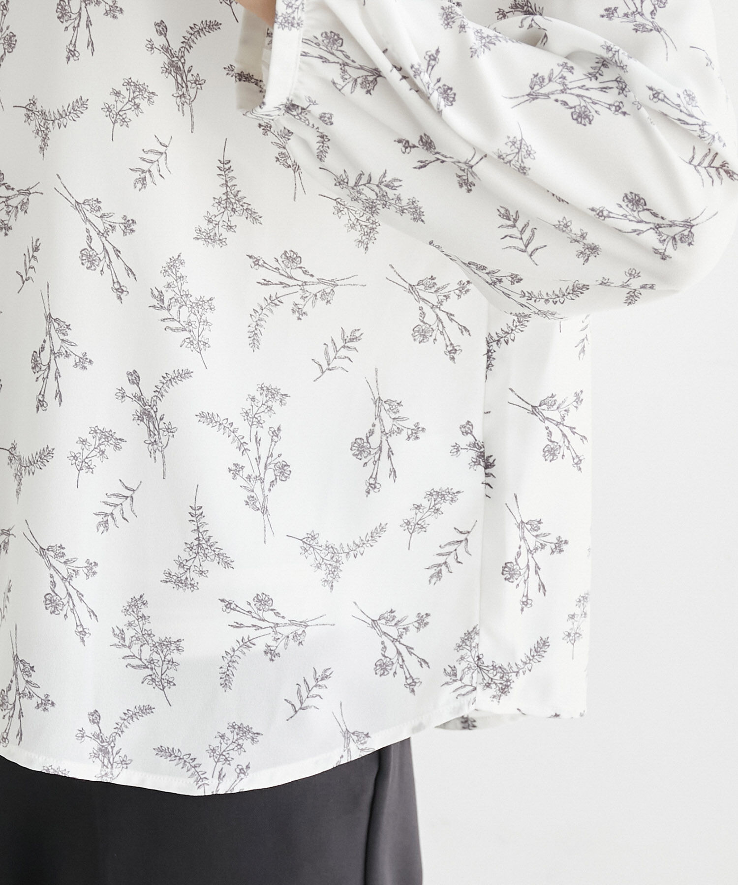 Rope&rsquo;Picnic「2WAY/スタンドブラウス/新色追加」|シャツ・ブラウス|