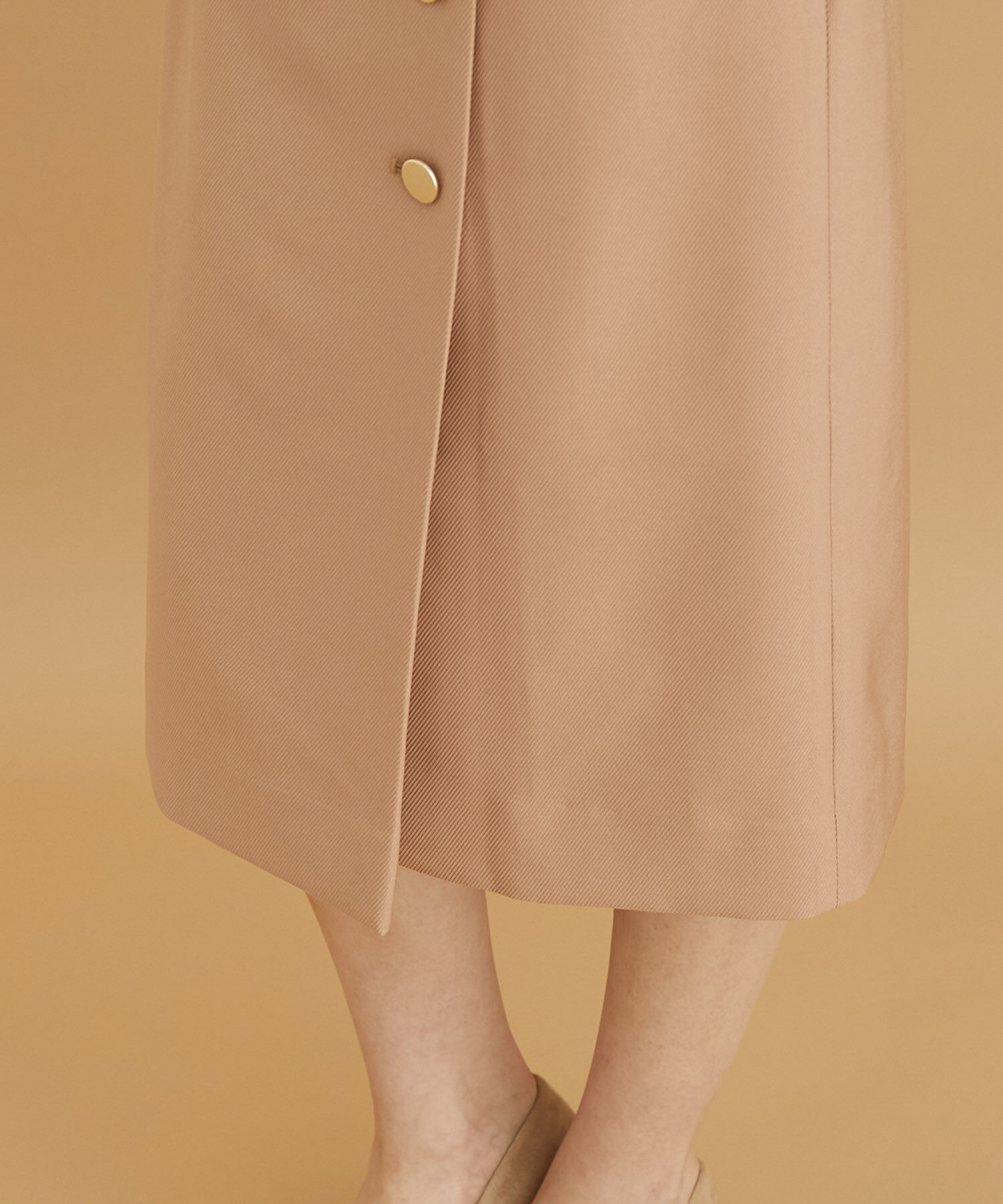 Rope&rsquo;Picnic「メタル釦スカート」|スカート|