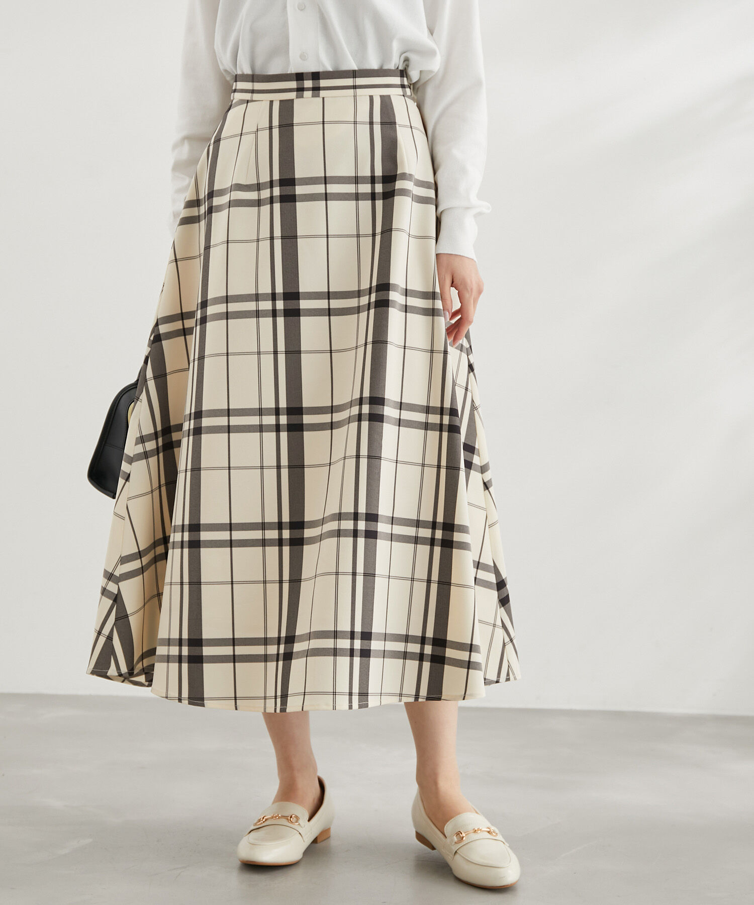 Rope&rsquo;Picnic「チェックボリュームスカート」|スカート|キナリ(16)