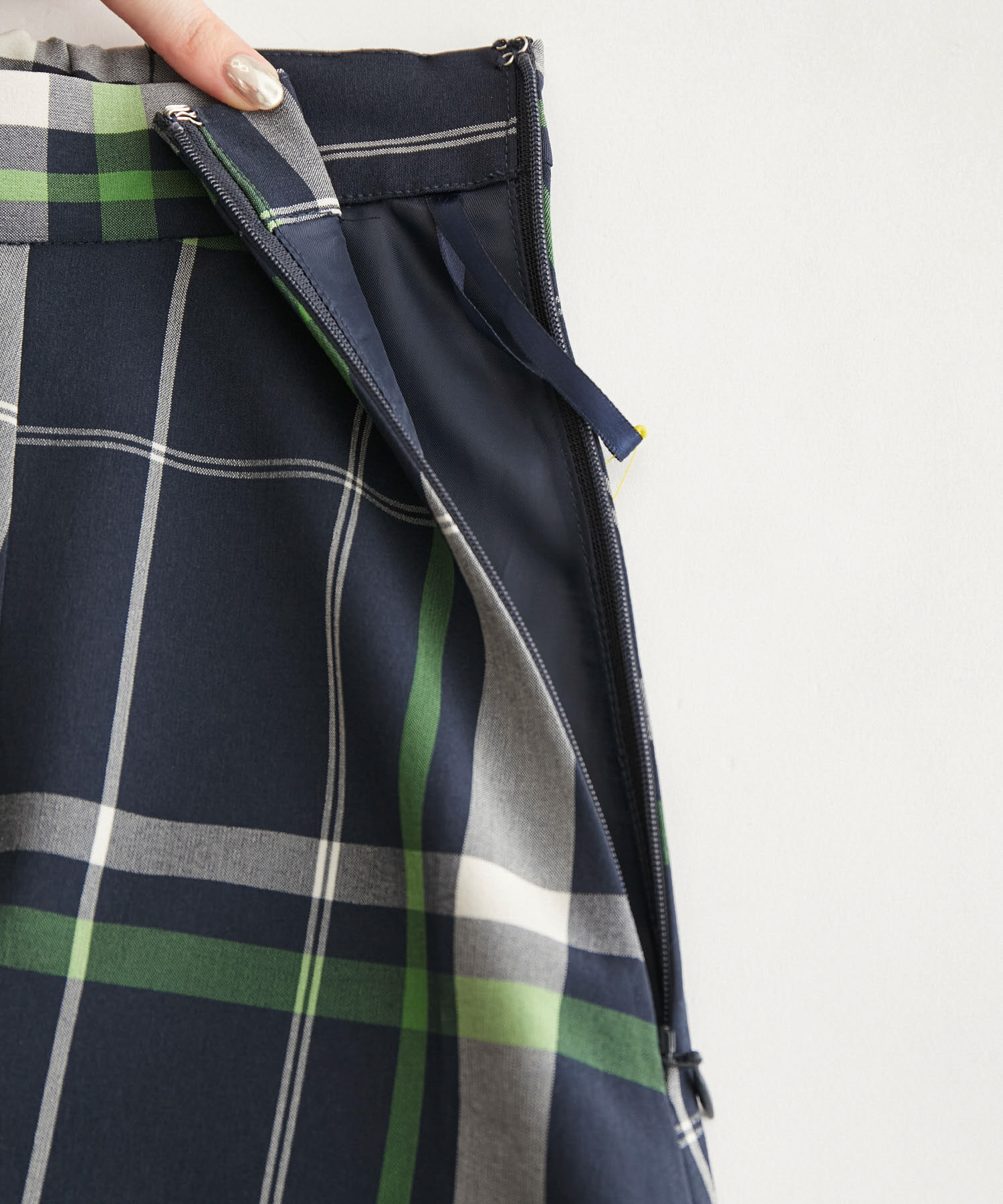 Rope&rsquo;Picnic「チェックボリュームスカート」|スカート|