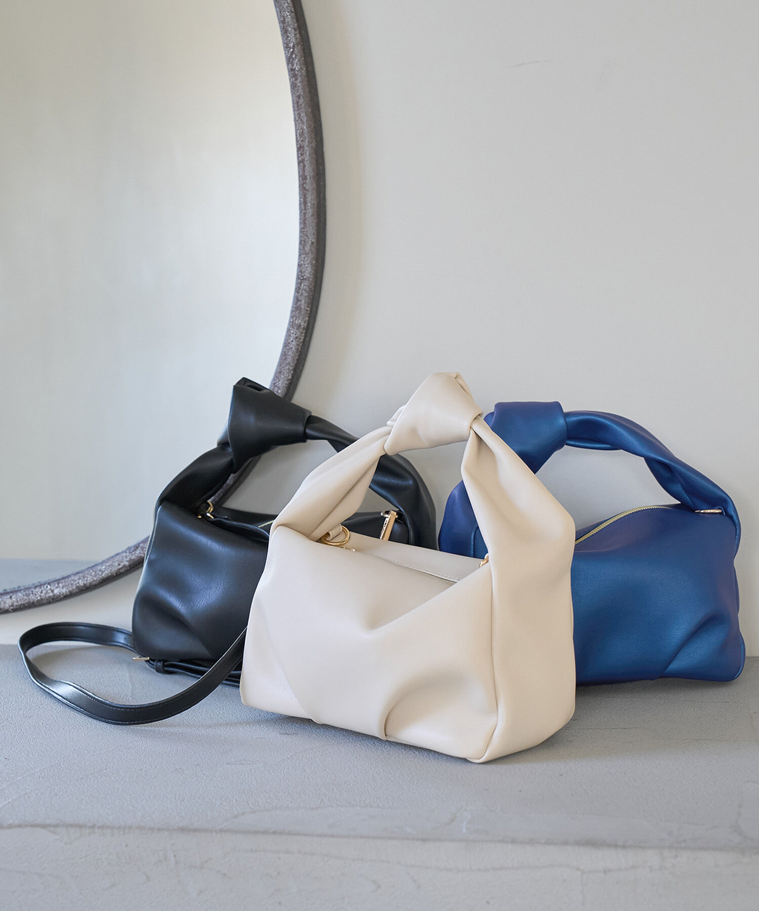 ROPE PICNIC PASSAGE「ノットハンドルホーボーミニショルダーバッグ」|ショルダー・メッセンジャー|