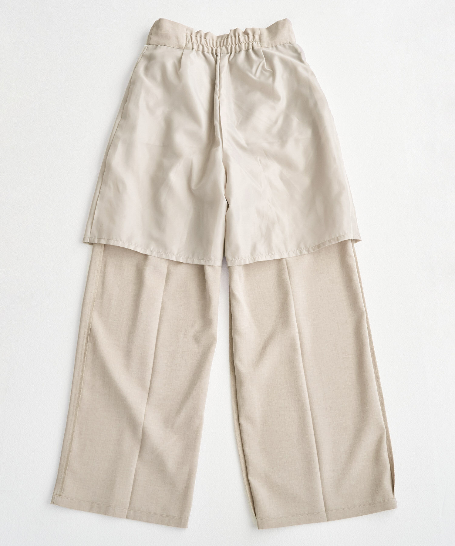 Rope&rsquo;Picnic「セットアップ対応/麻調シアーハイウエストパンツ」|その他|