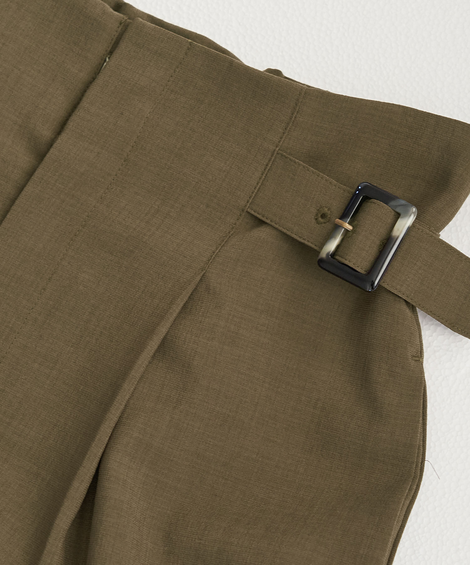 Rope&rsquo;Picnic「セットアップ対応/麻調シアーハイウエストパンツ」|その他|