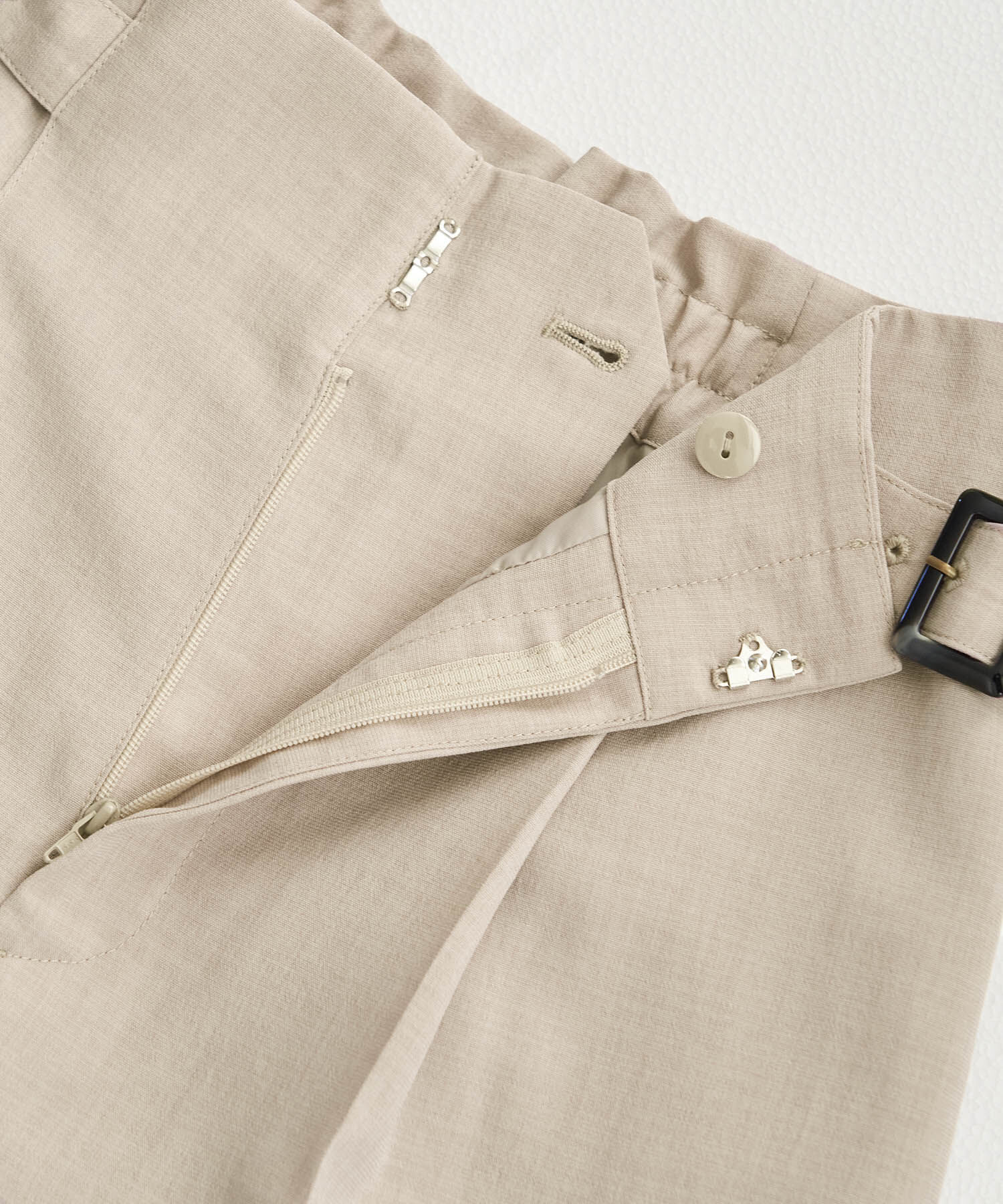 Rope&rsquo;Picnic「セットアップ対応/麻調シアーハイウエストパンツ」|その他|