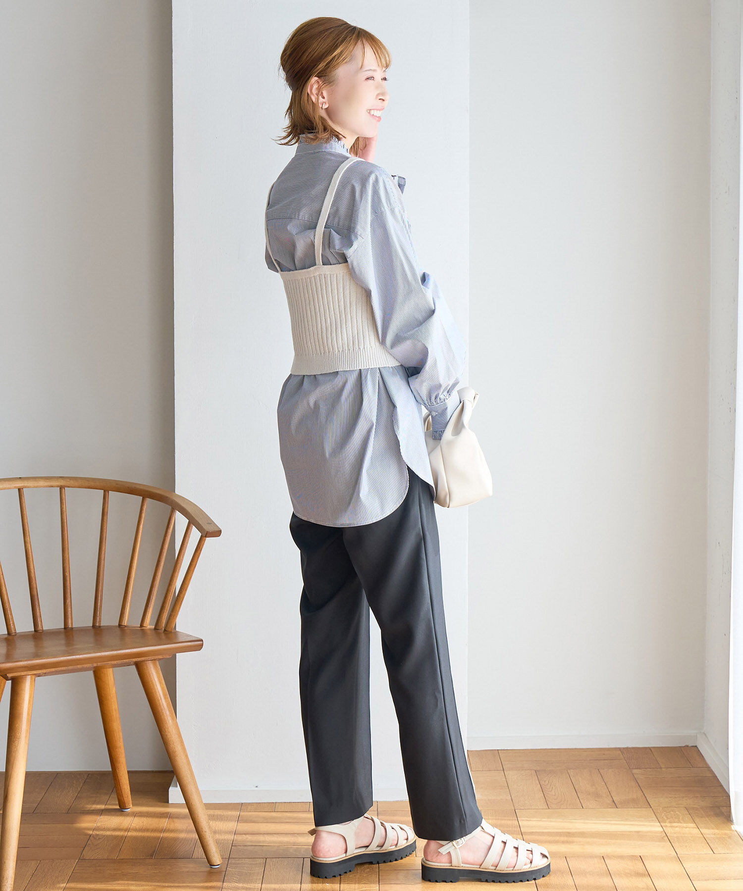 Rope&rsquo;Picnic「BRICO/ニットビスチェ」|ベスト・ジレ|