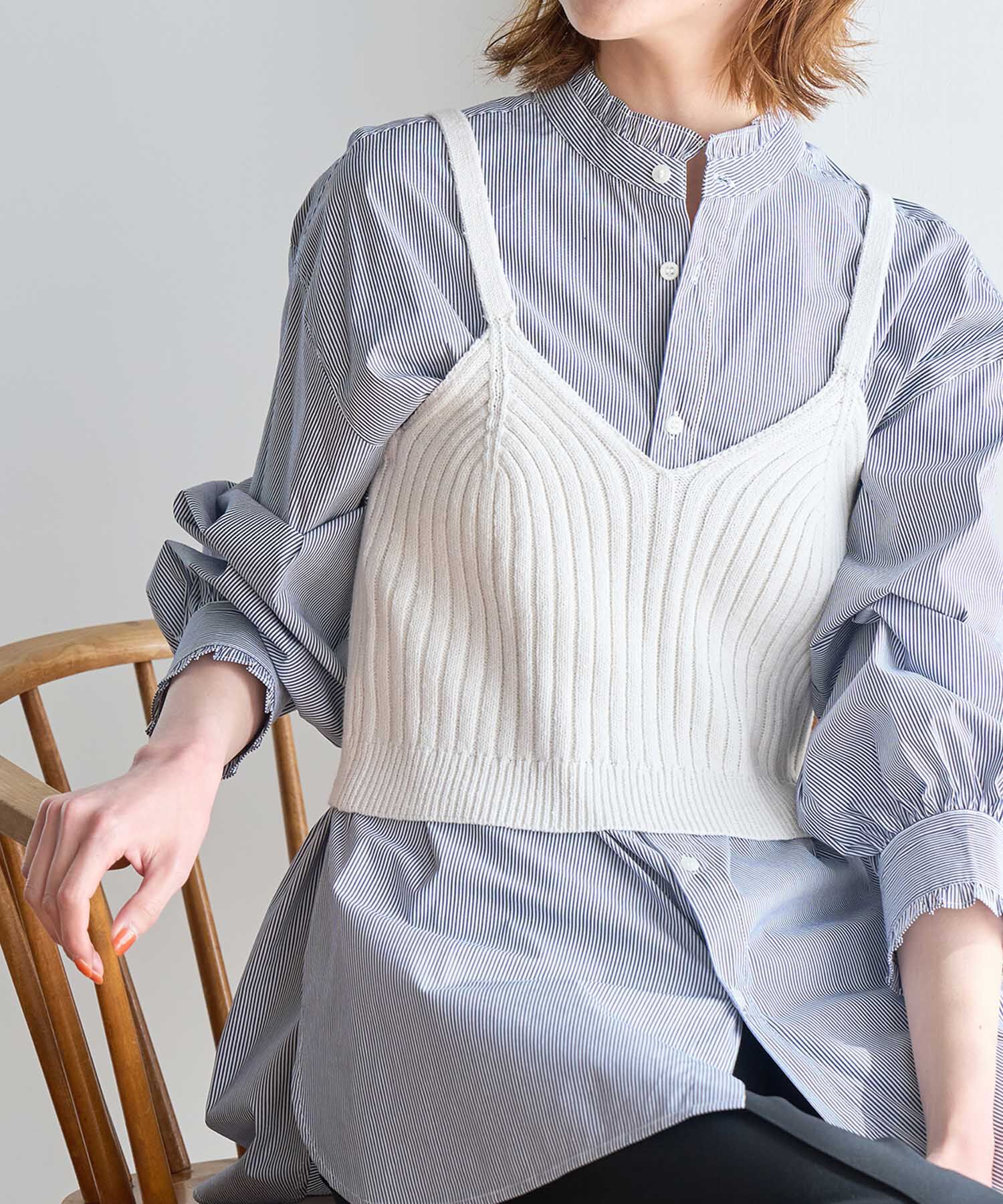 Rope&rsquo;Picnic「BRICO/ニットビスチェ」|ベスト・ジレ|