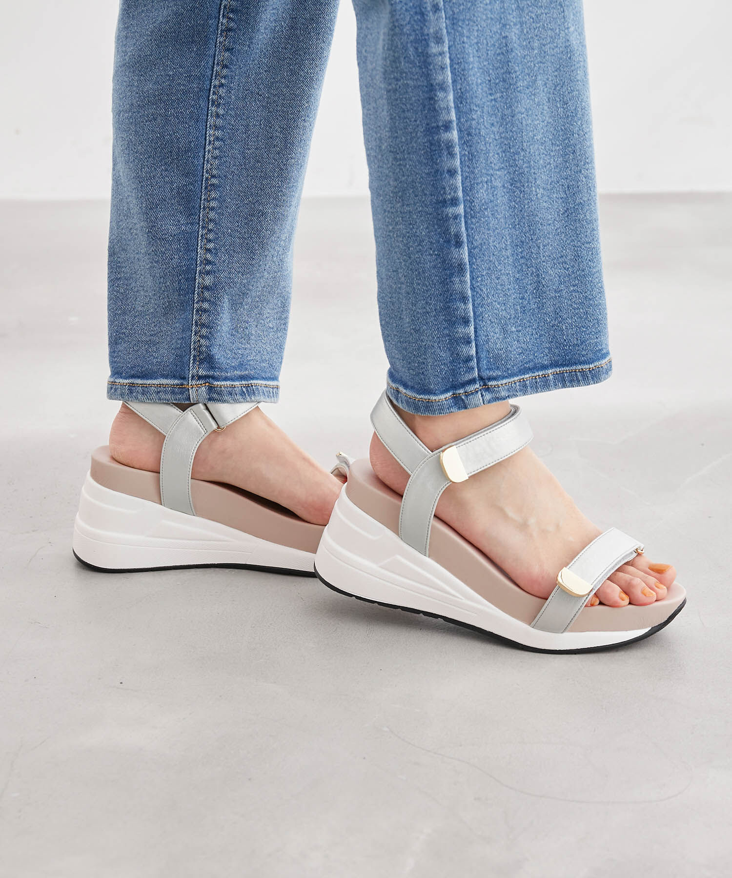 ROPE PICNIC PASSAGE「ウェッジソールスニーカーサンダル」|サンダル|