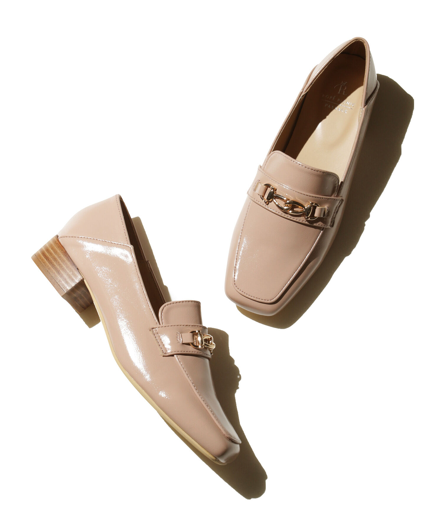 ROPE PICNIC PASSAGE「スクエアトゥビットローファーバブーシュ」|ローファー|