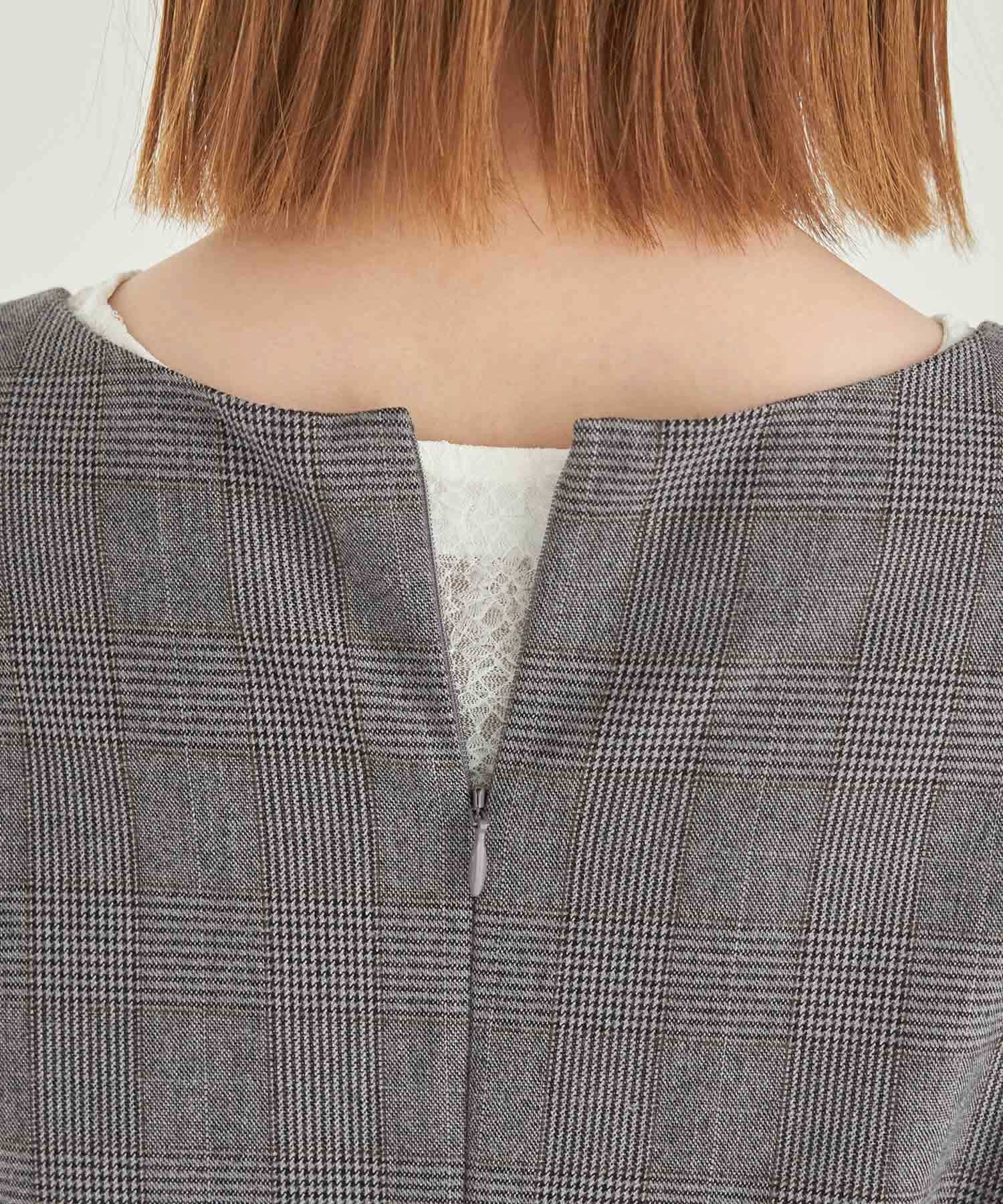 Rope&rsquo;Picnic「チェックジャンパースカート」|ジャンパースカート|