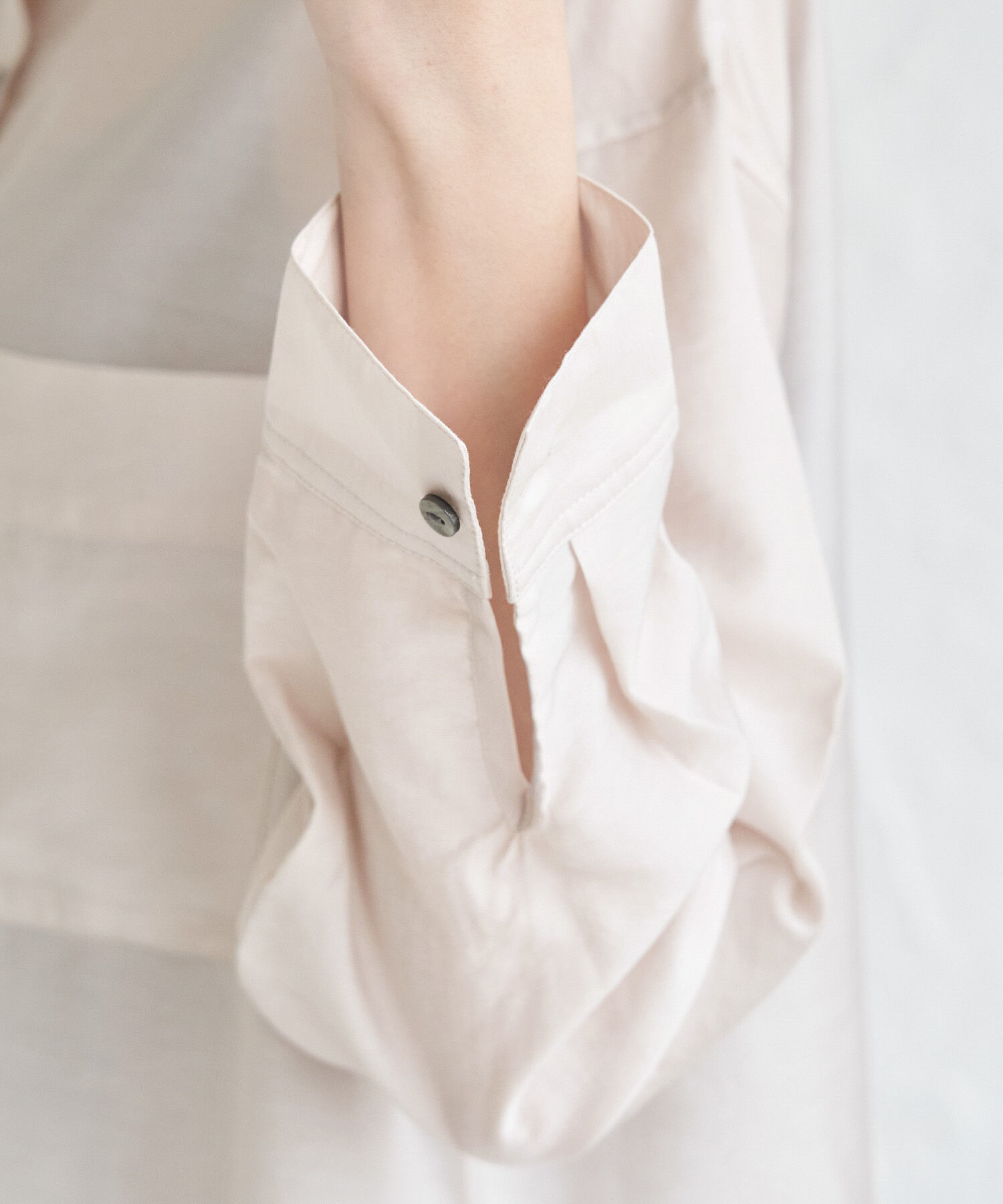 Rope&rsquo;Picnic「バンドカラーポケットシアーシャツ」|シャツ・ブラウス|