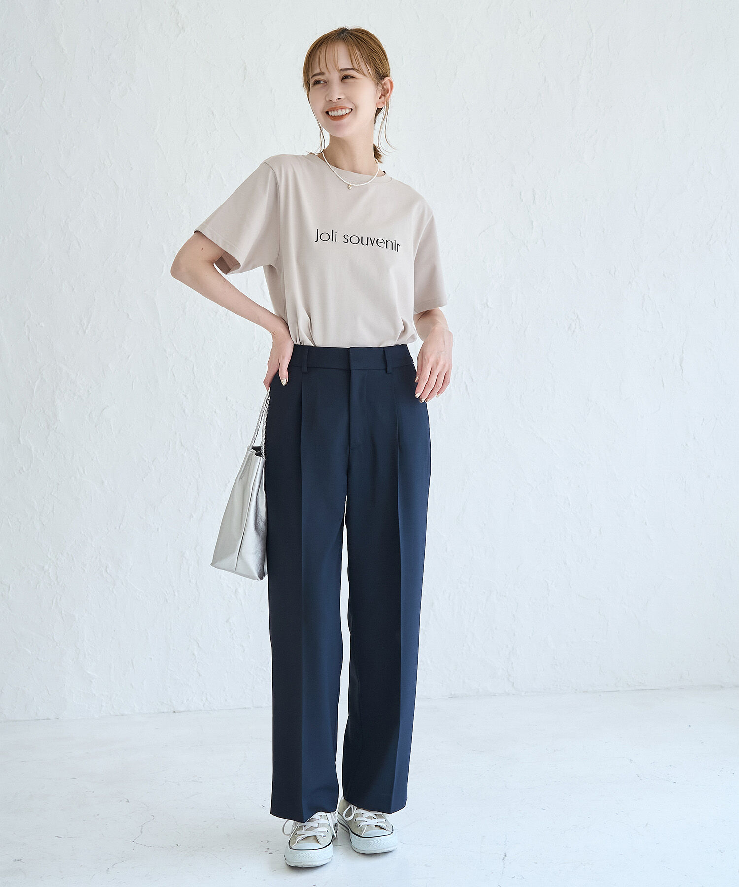 Rope&rsquo;Picnic「接触冷感・洗濯機OK/サラサラセミタックワイドパンツ」|その他|