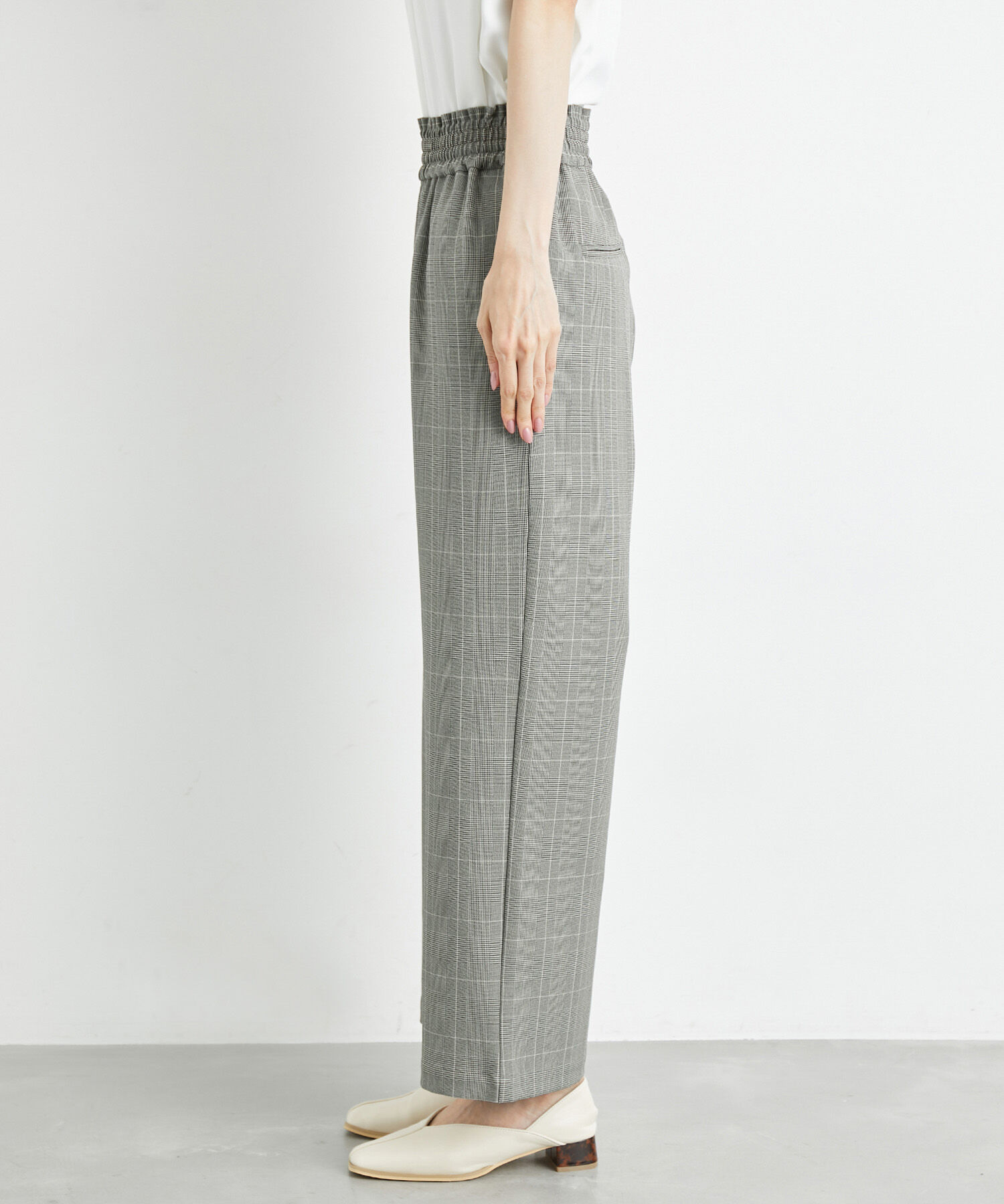 Rope&rsquo;Picnic「リンクコーデ/チェックイージーワイドパンツ」|その他|