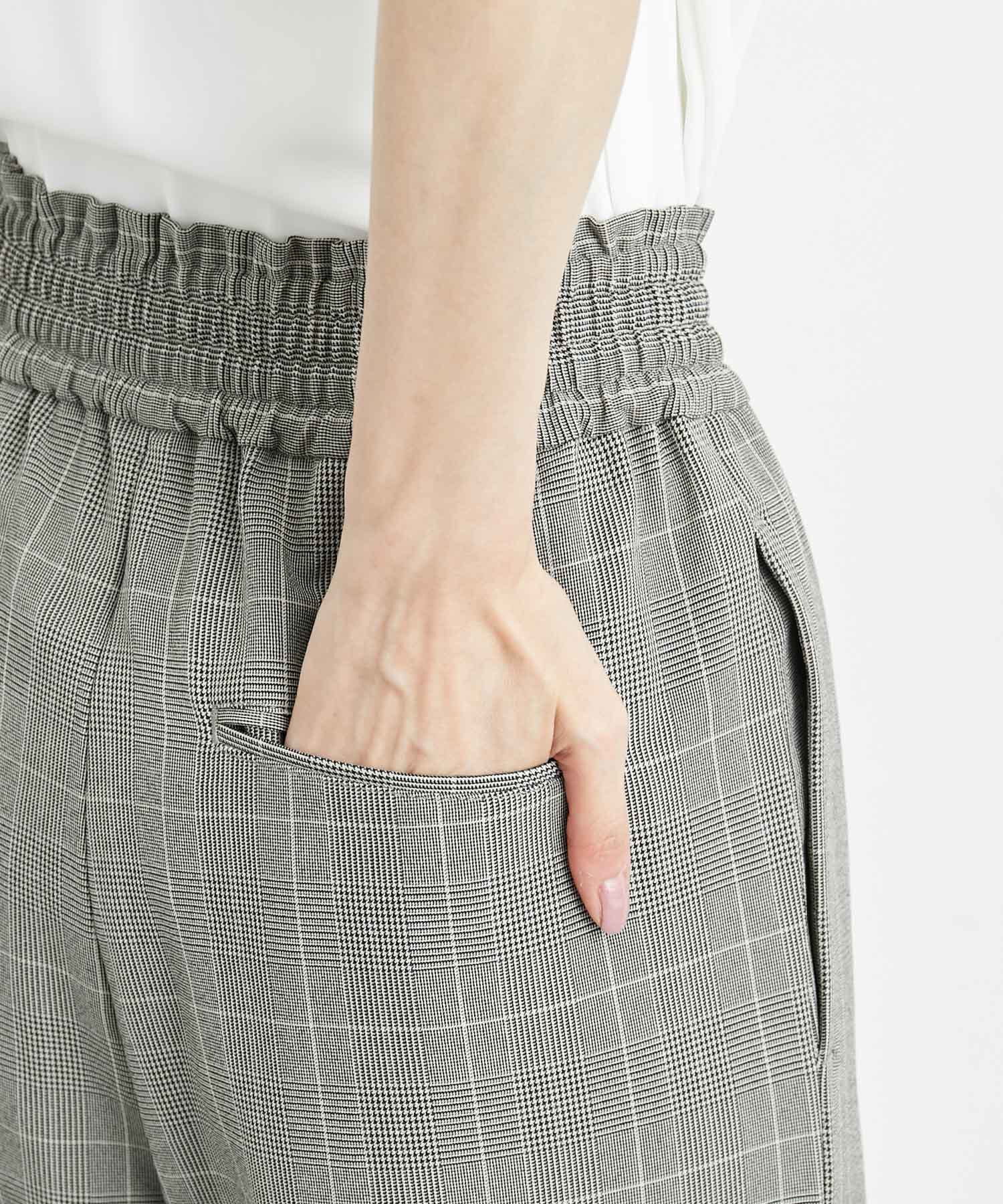 Rope&rsquo;Picnic「リンクコーデ/チェックイージーワイドパンツ」|その他|