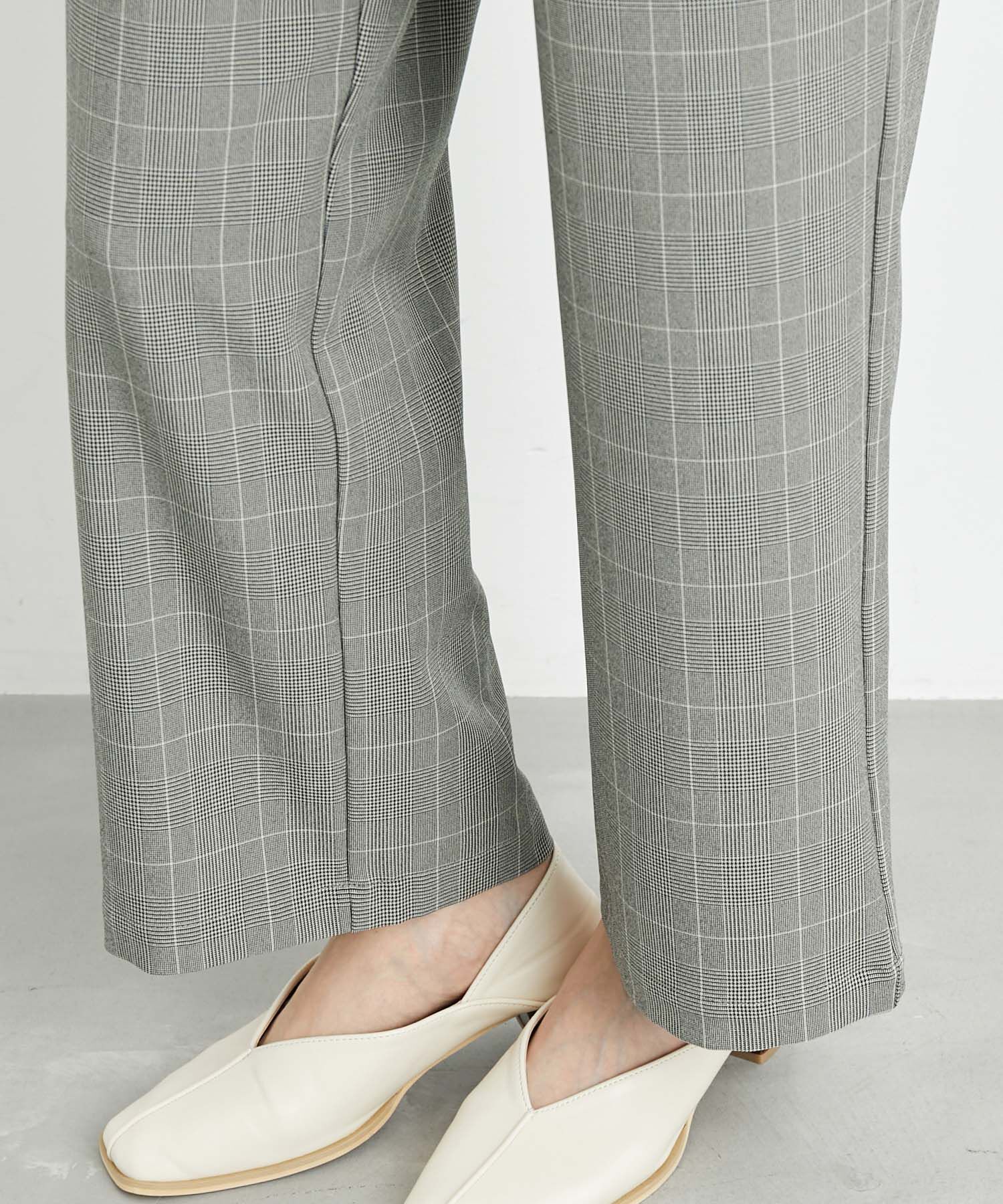 Rope&rsquo;Picnic「リンクコーデ/チェックイージーワイドパンツ」|その他|