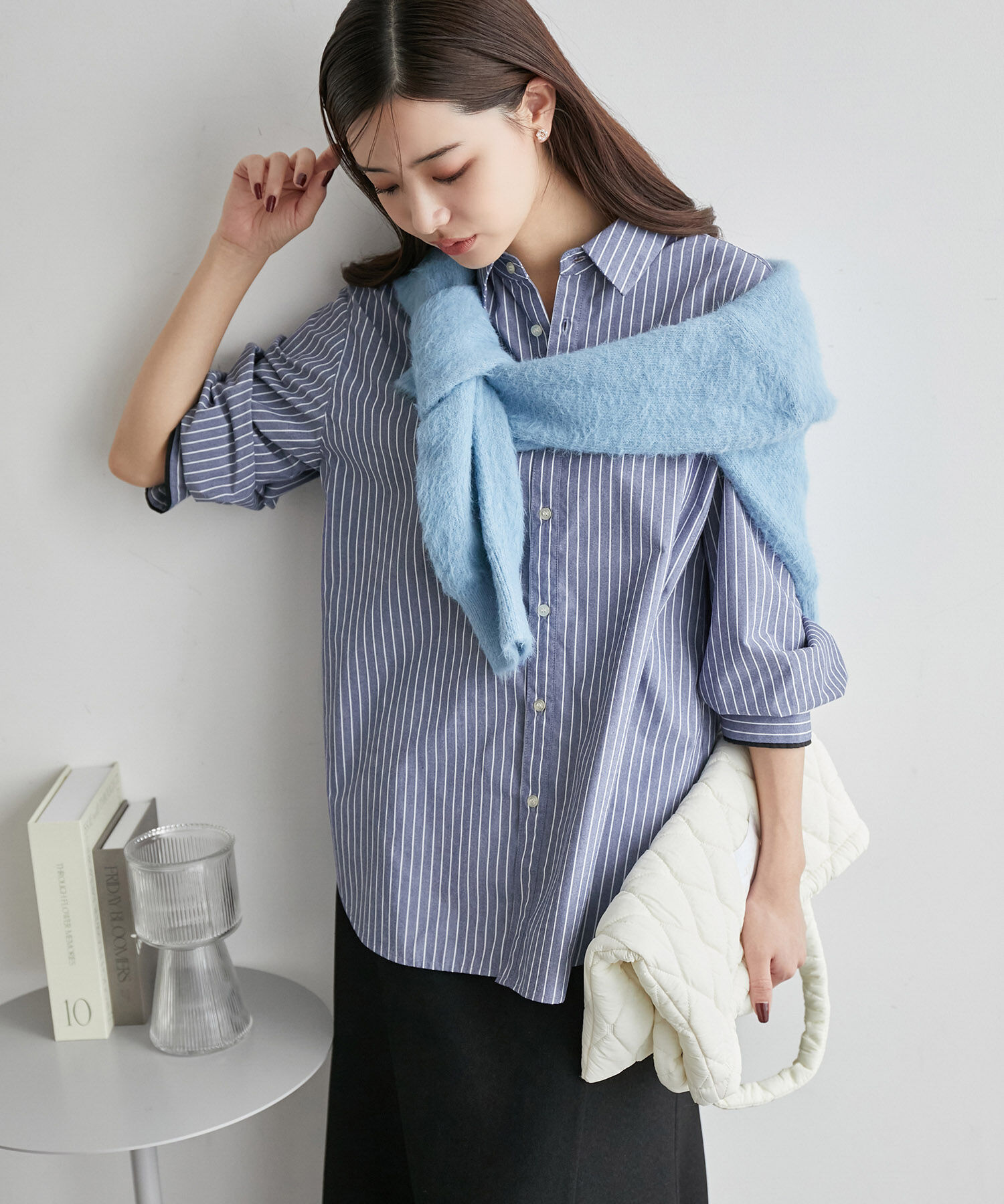 Rope&rsquo;Picnic「【CM着用商品】シワになりにくいカフスシャツ」|シャツ・ブラウス|