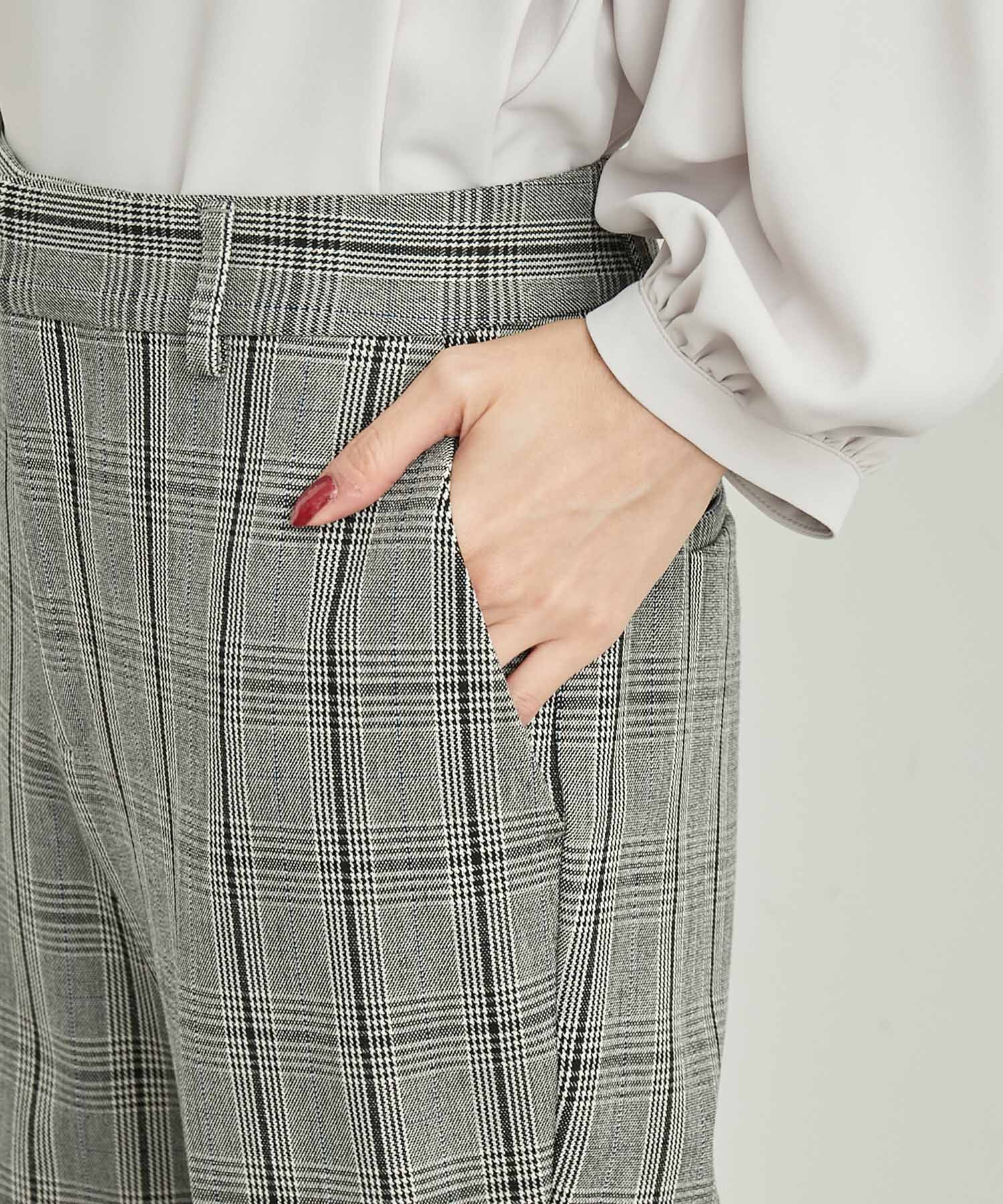 Rope&rsquo;Picnic「リンクコーデ/チェックスティックパンツ」|その他|