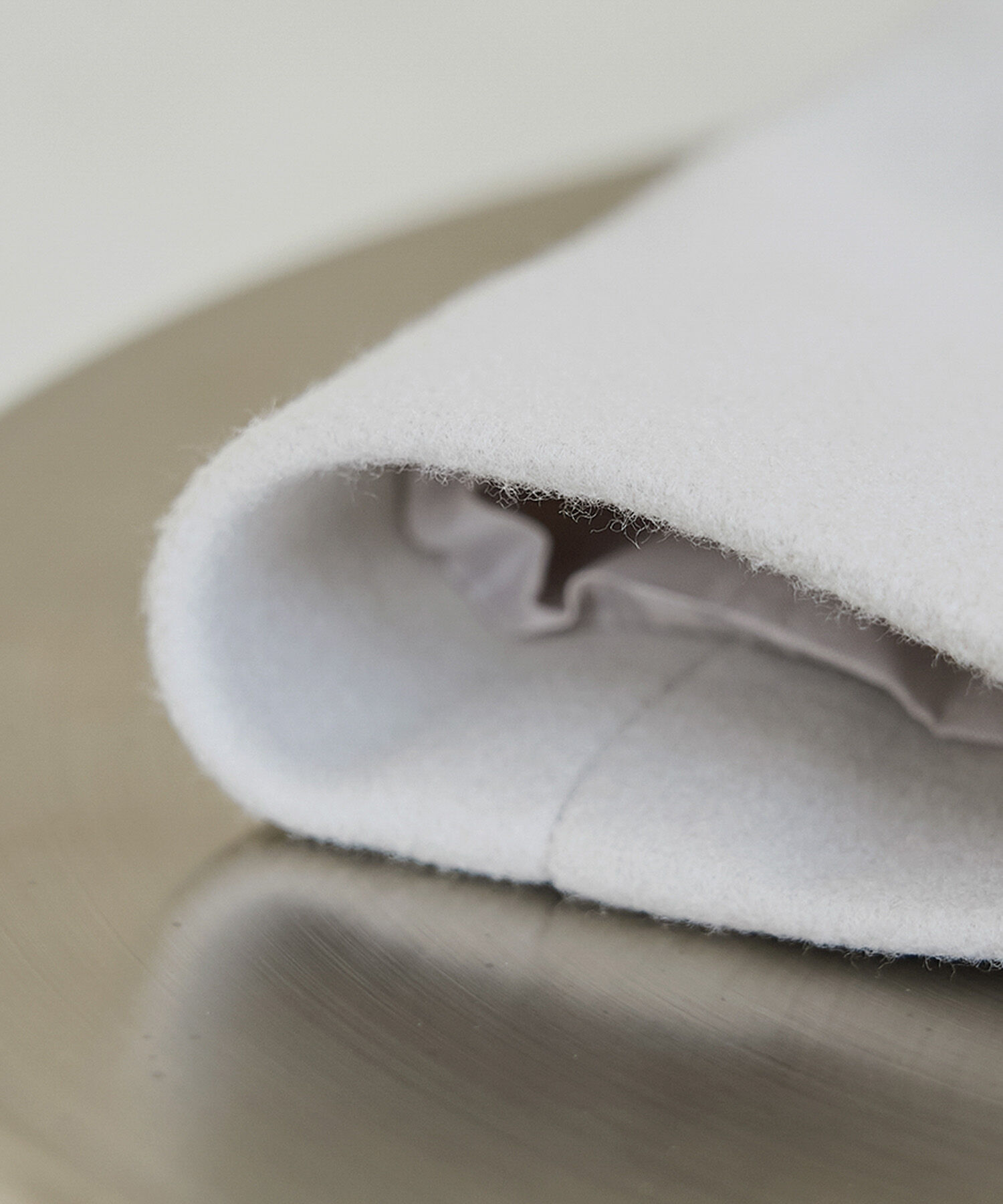 Rope&rsquo;Picnic「ジャージメルトンスタンドカラーミディ丈コート」|ステンカラーコート|