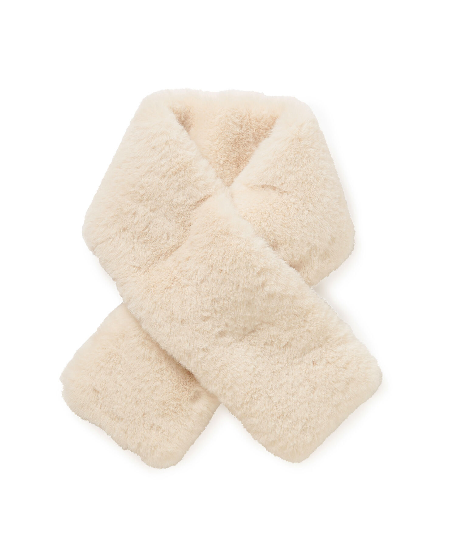 ROPE PICNIC PASSAGE「リサイクルフェイクファーティペット」|マフラー|