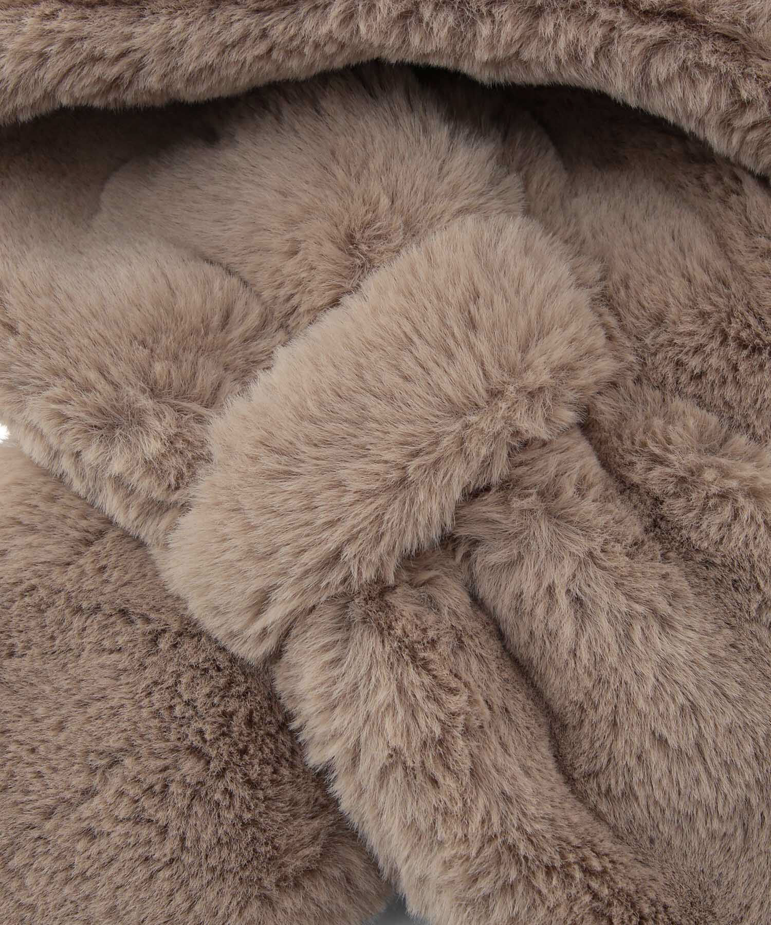 ROPE PICNIC PASSAGE「リサイクルフェイクファーティペット」|マフラー|