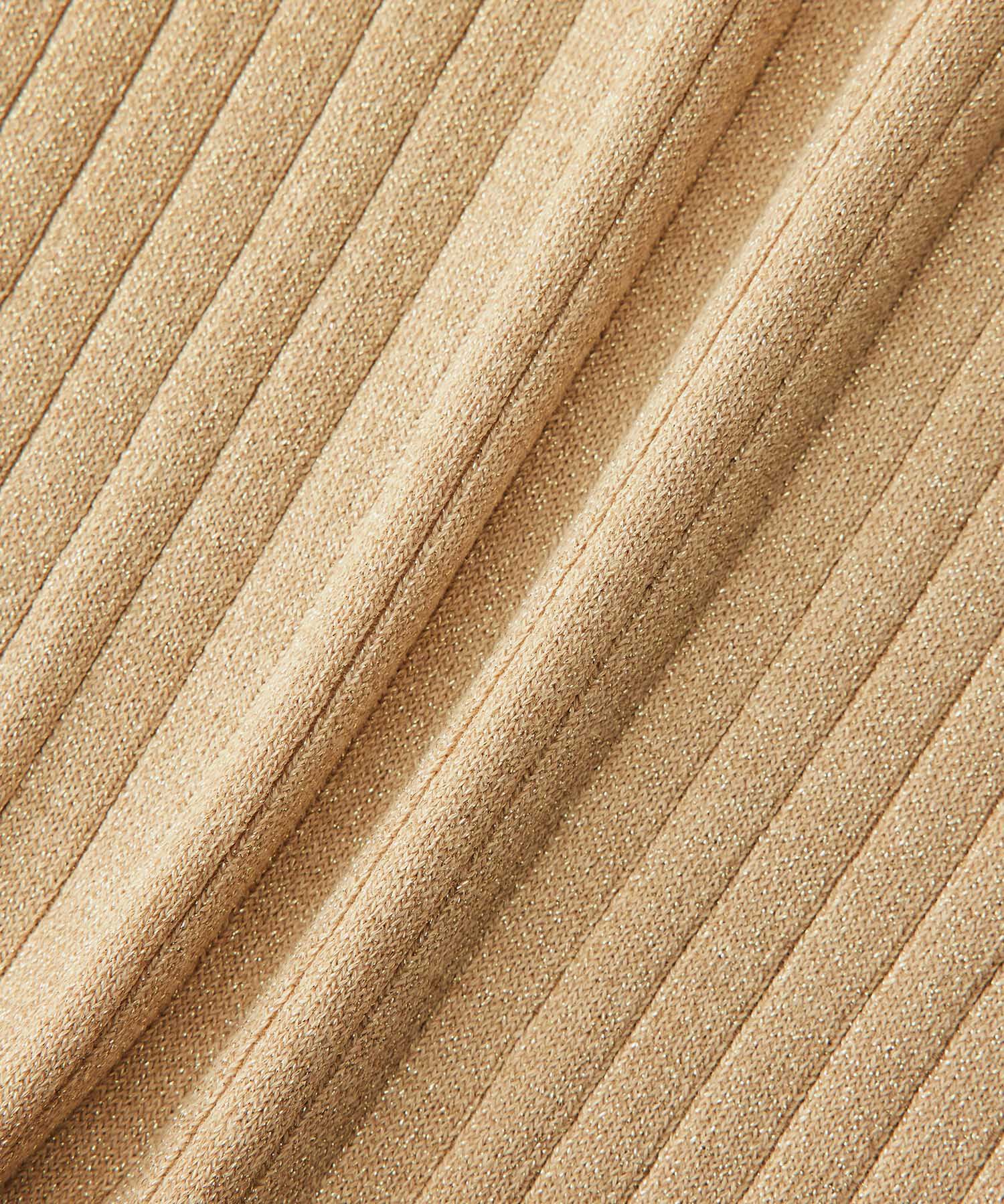 Rope&rsquo;Picnic「ラメワイドリブニットプルオーバー」|ニット・セーター|