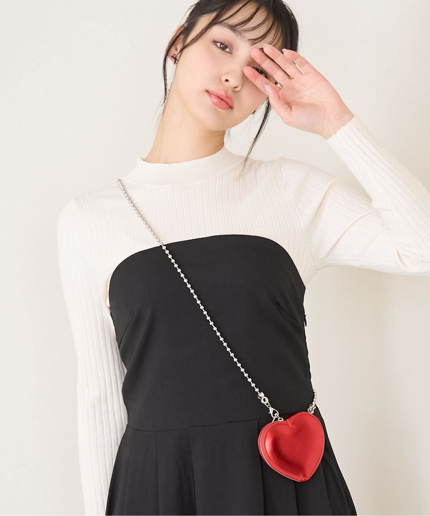 ROPE PICNIC PASSAGE「ミニハートボールチェーンショルダーバッグ」|ショルダー・メッセンジャー|その他(97)