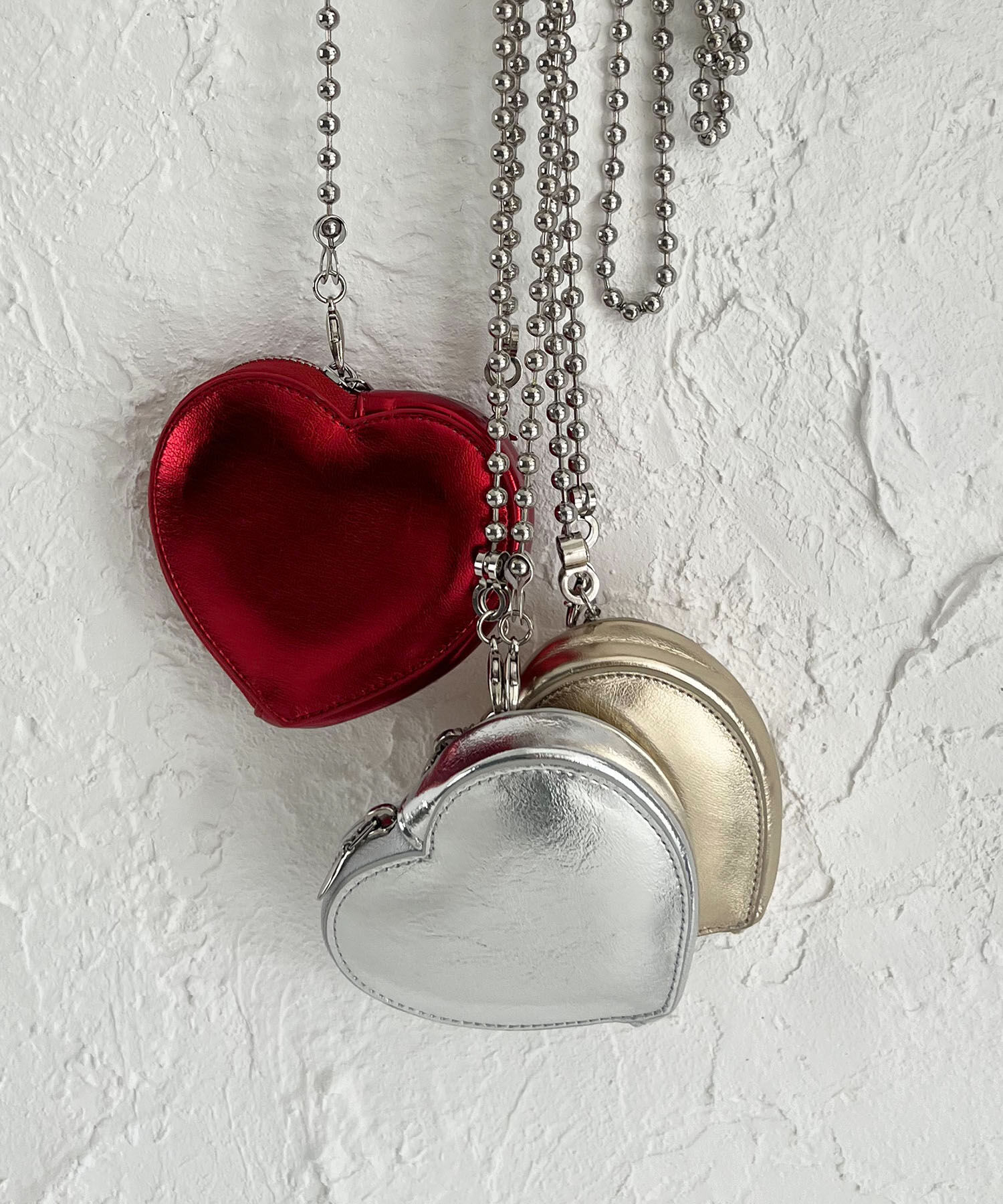 ROPE PICNIC PASSAGE「ミニハートボールチェーンショルダーバッグ」|ショルダー・メッセンジャー|