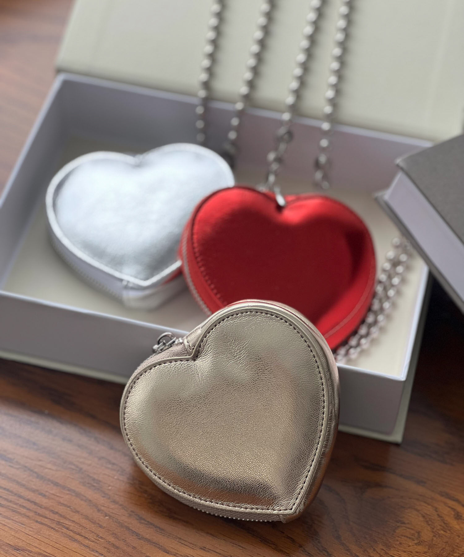 ROPE PICNIC PASSAGE「ミニハートボールチェーンショルダーバッグ」|ショルダー・メッセンジャー|