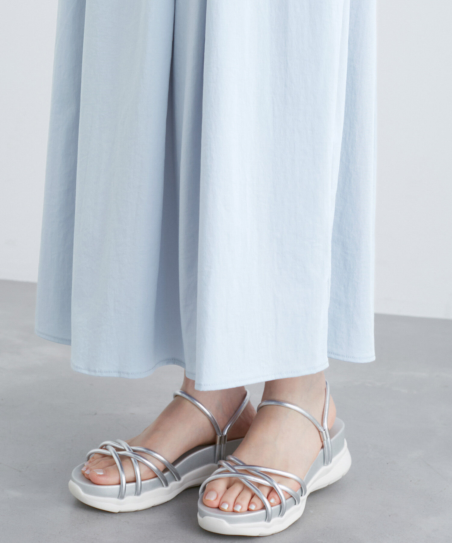 Rope&rsquo;Picnic「レーヨンナイロンイージースカート」|スカート|