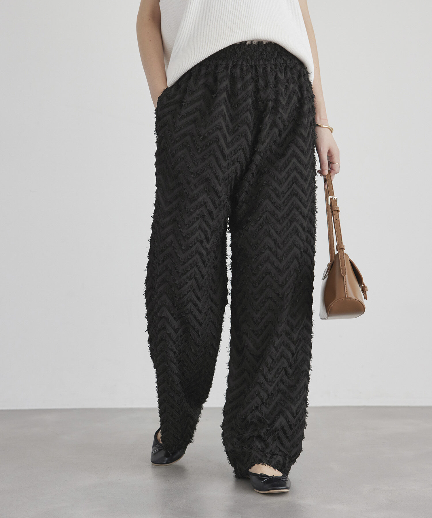 ROPE' PICNIC R「フリンジジャガードパンツ」|その他|