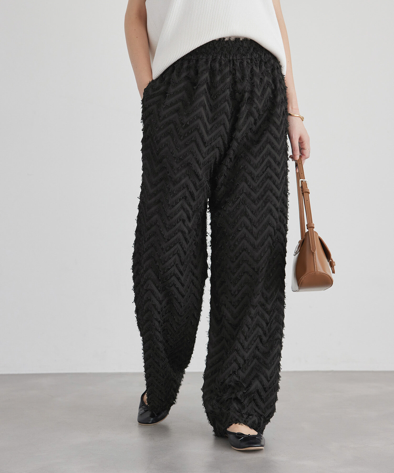 ROPE' PICNIC R「フリンジジャガードパンツ」|その他|